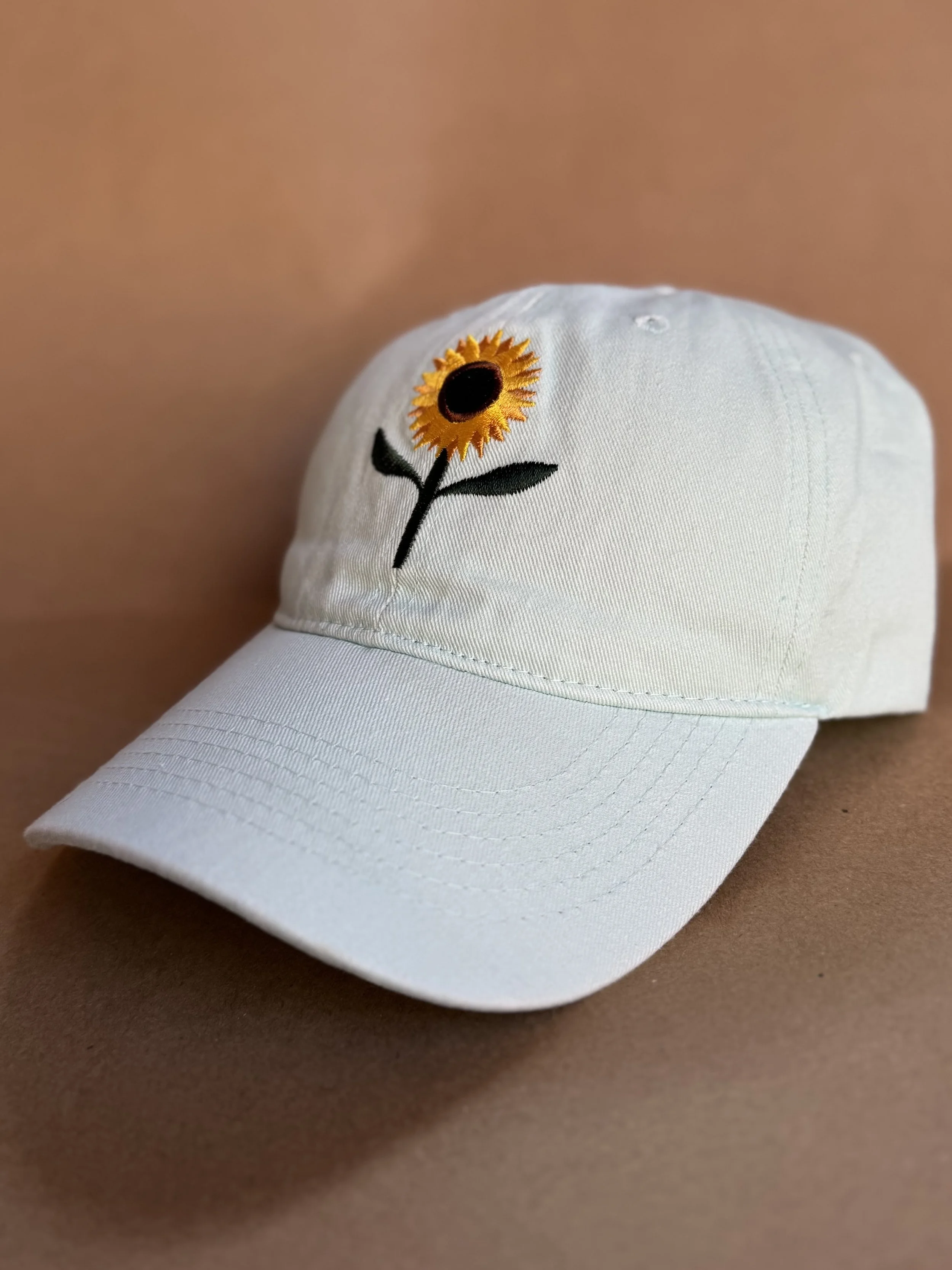 Sunflower Cap (Light Blue)