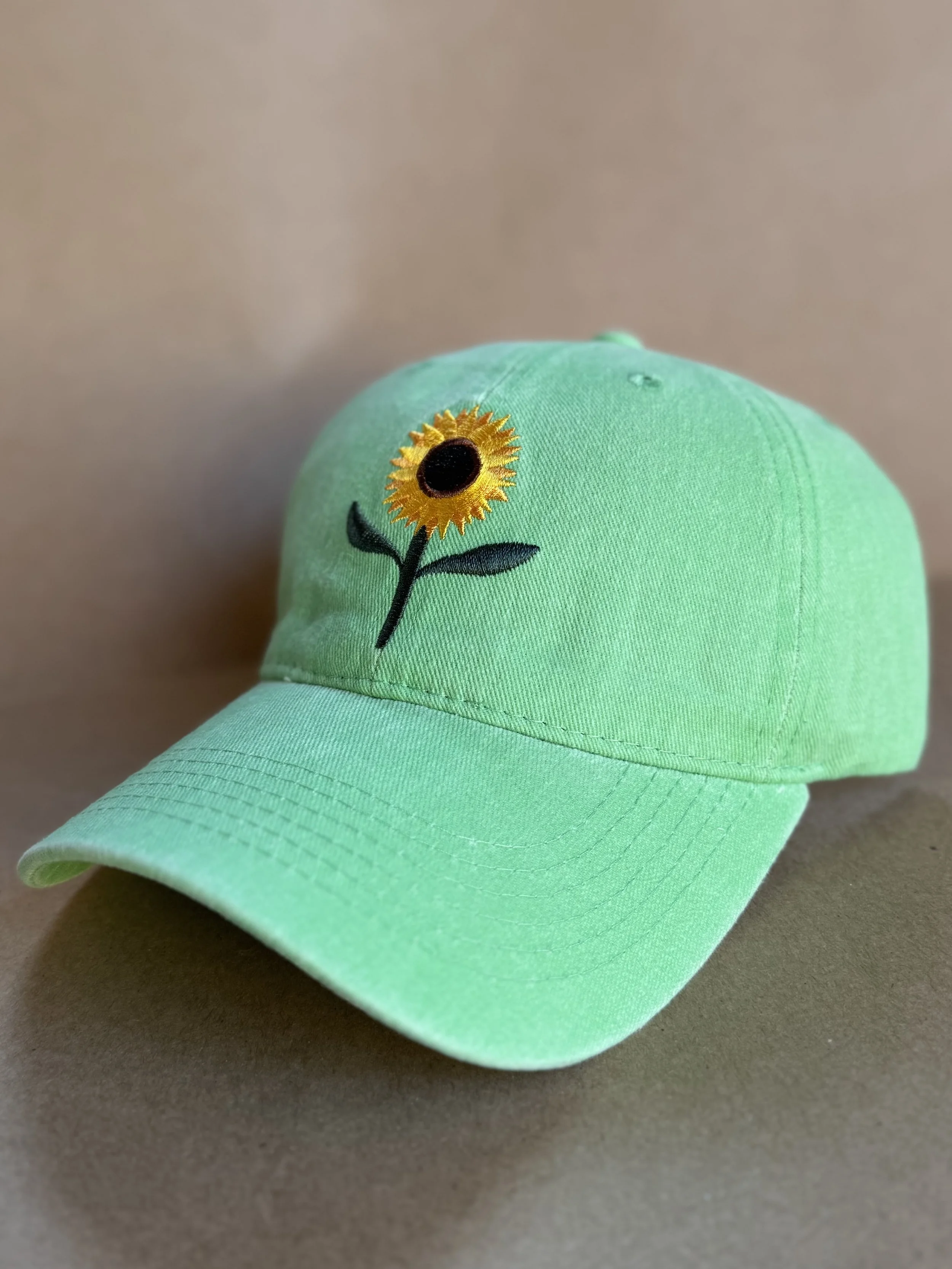 Sunflower Cap (Lime)