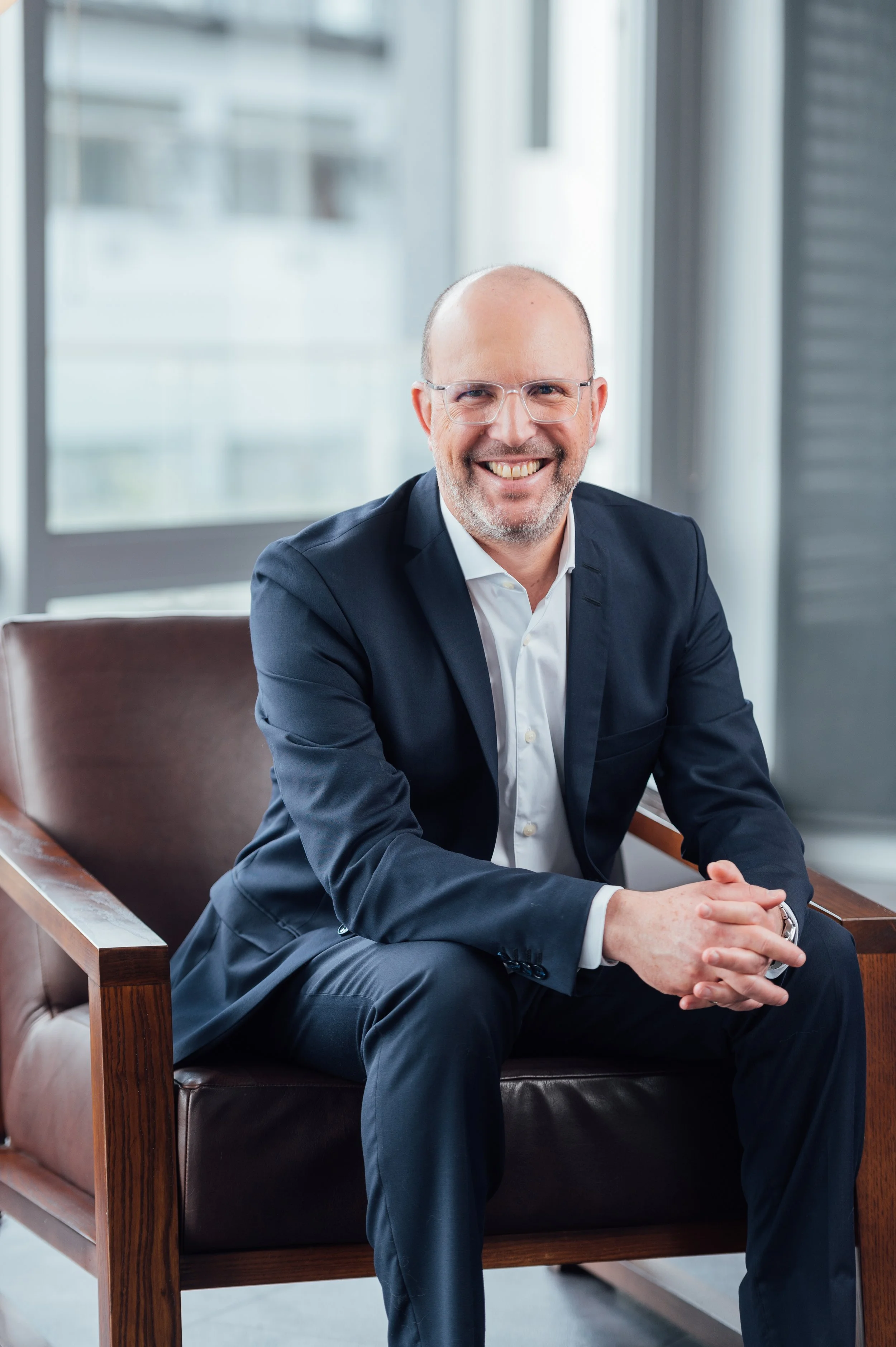 Mike Abel seated image