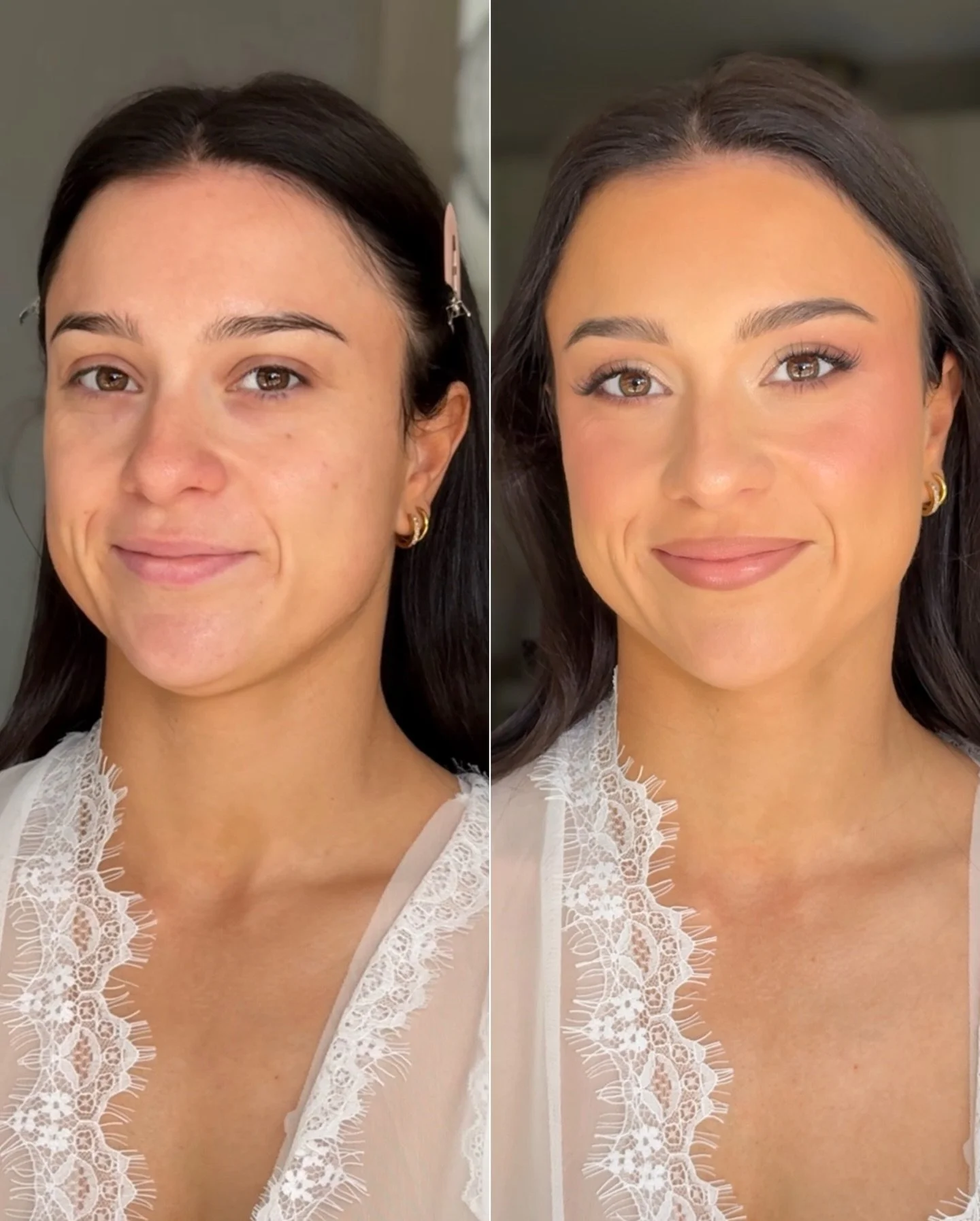 I haven&rsquo;t posted a before and after in a while, but Emily&rsquo;s look felt like the perfect example of my &ldquo;you but better&rdquo; signature style.

I always take my brides&rsquo; preferences and inspirations into account, and mix them wit
