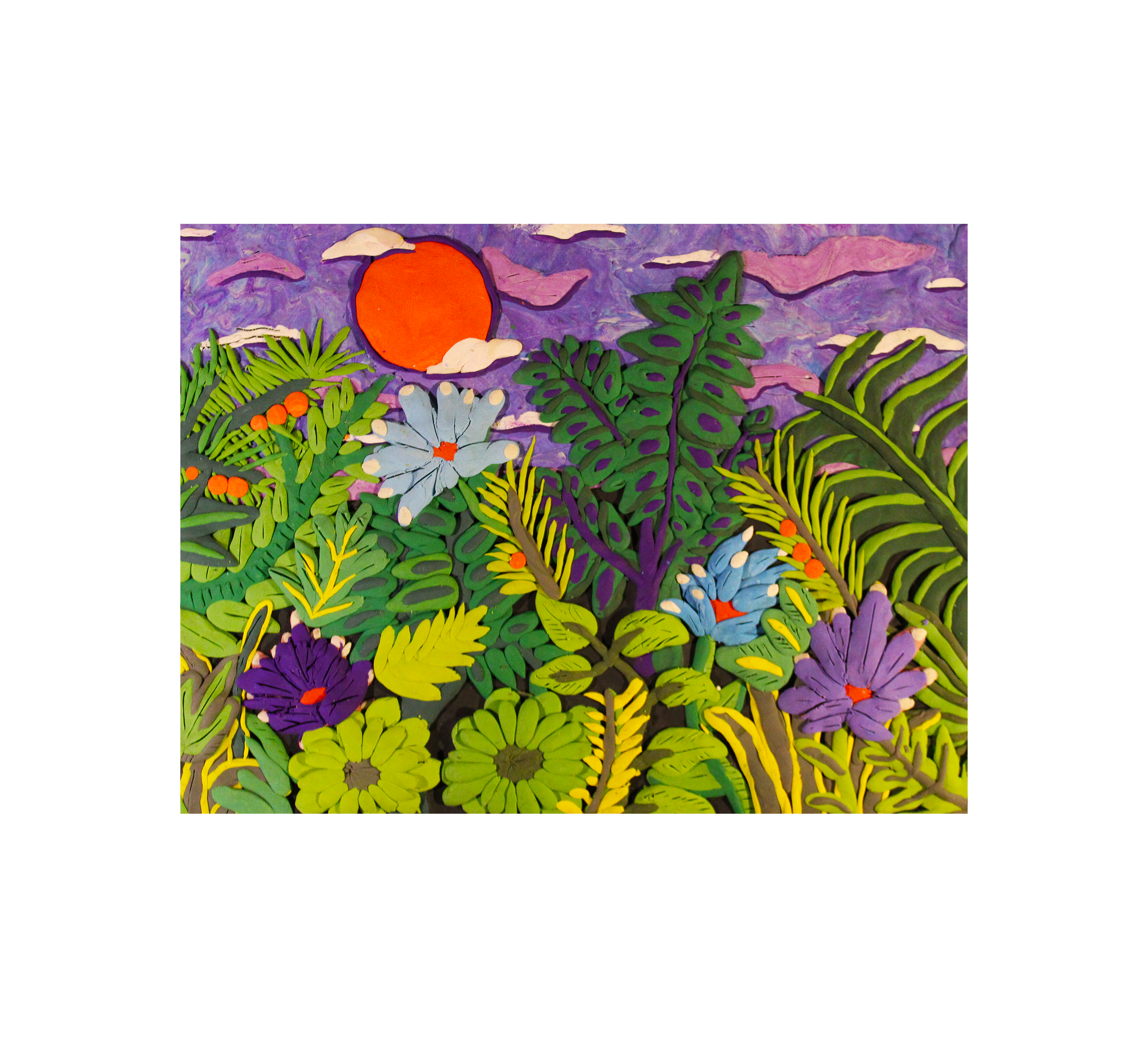 Rousseau's Garden (print)