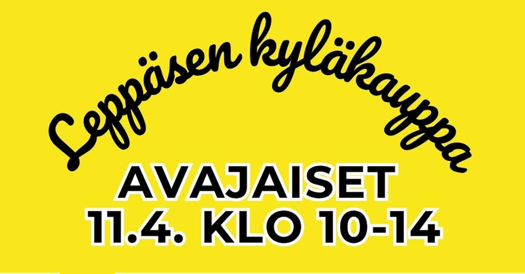 Leppäsen kyläkaupan avajaiset