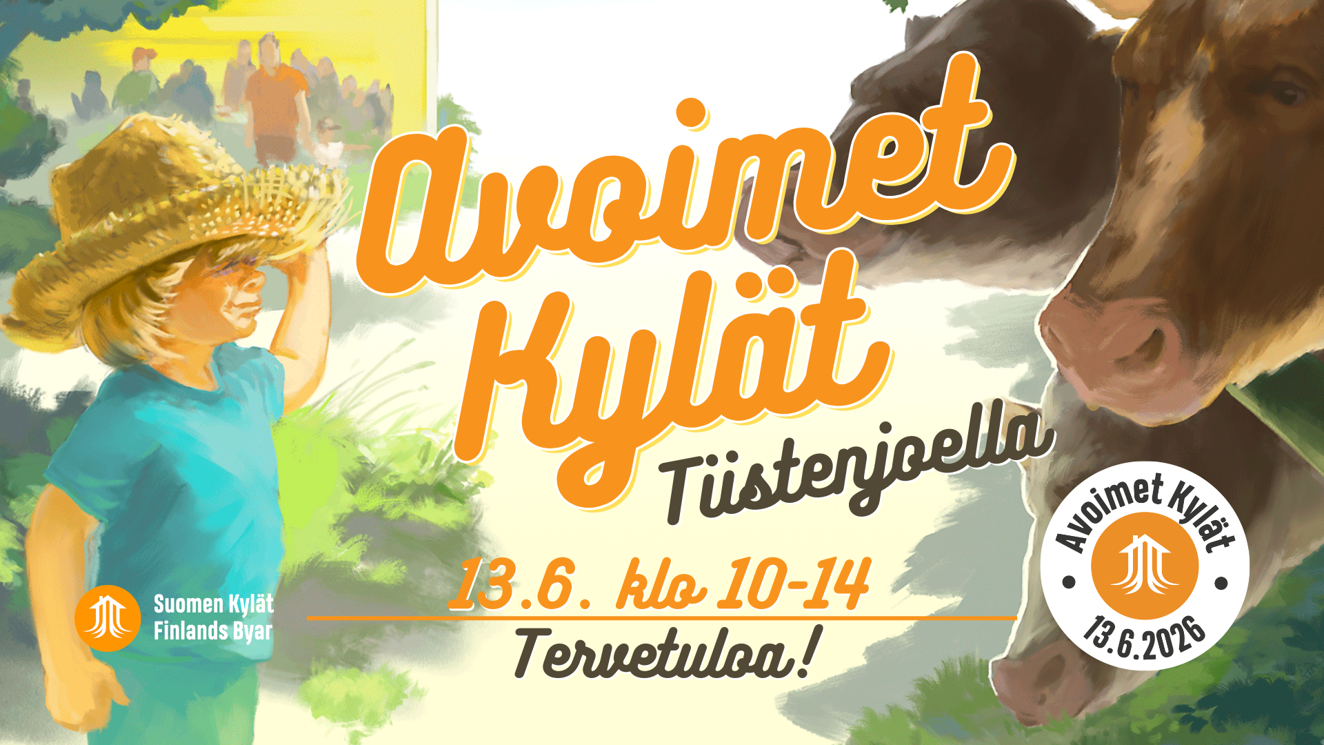 Avoimet kylät -tapahtuma Tiistenjoella