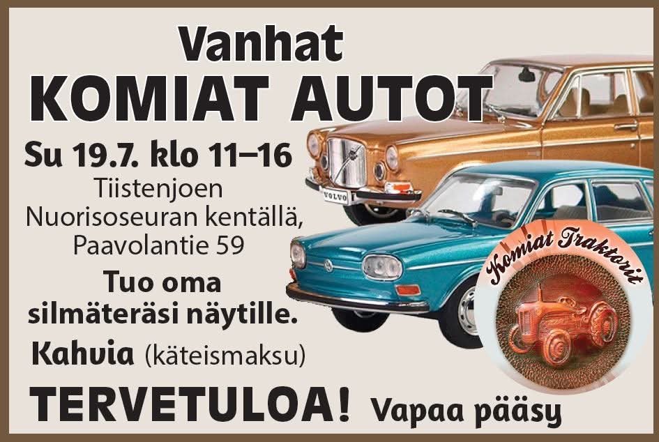 Vanhat KOMIAT AUTOT