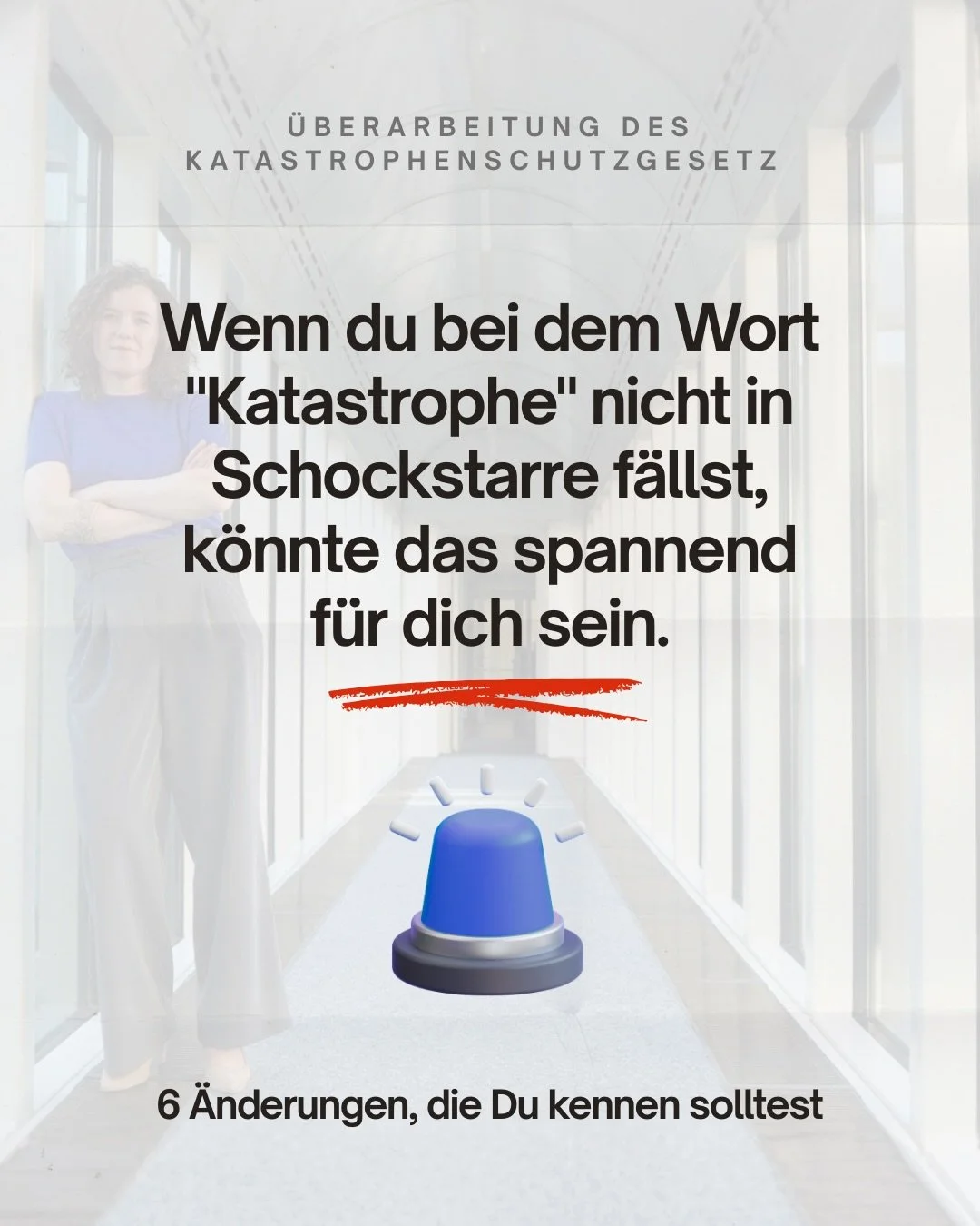 Lange gefordert jetzt liegt es auf dem Tisch: das &uuml;berarbeitete Katastrophenschutzgesetz. 🚨
 
Wenn Krisen passieren, z&auml;hlt jede Minute. Dann braucht es klare Strukturen, schnelle Entscheidungen und eine gute Koordination.   Vor allem brauc