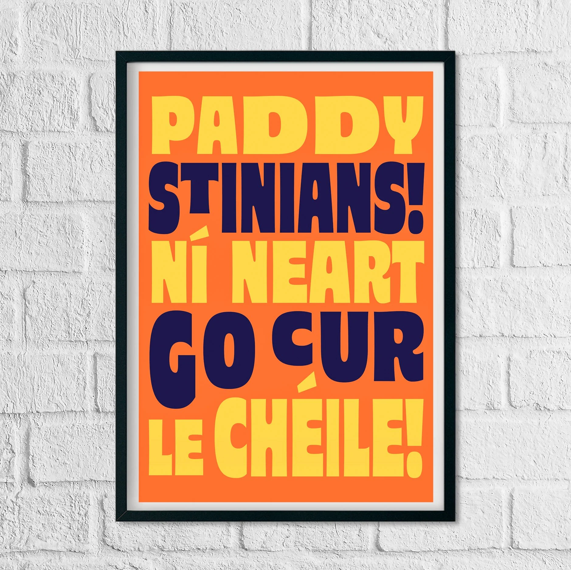Paddystinians! (Fundraiser)