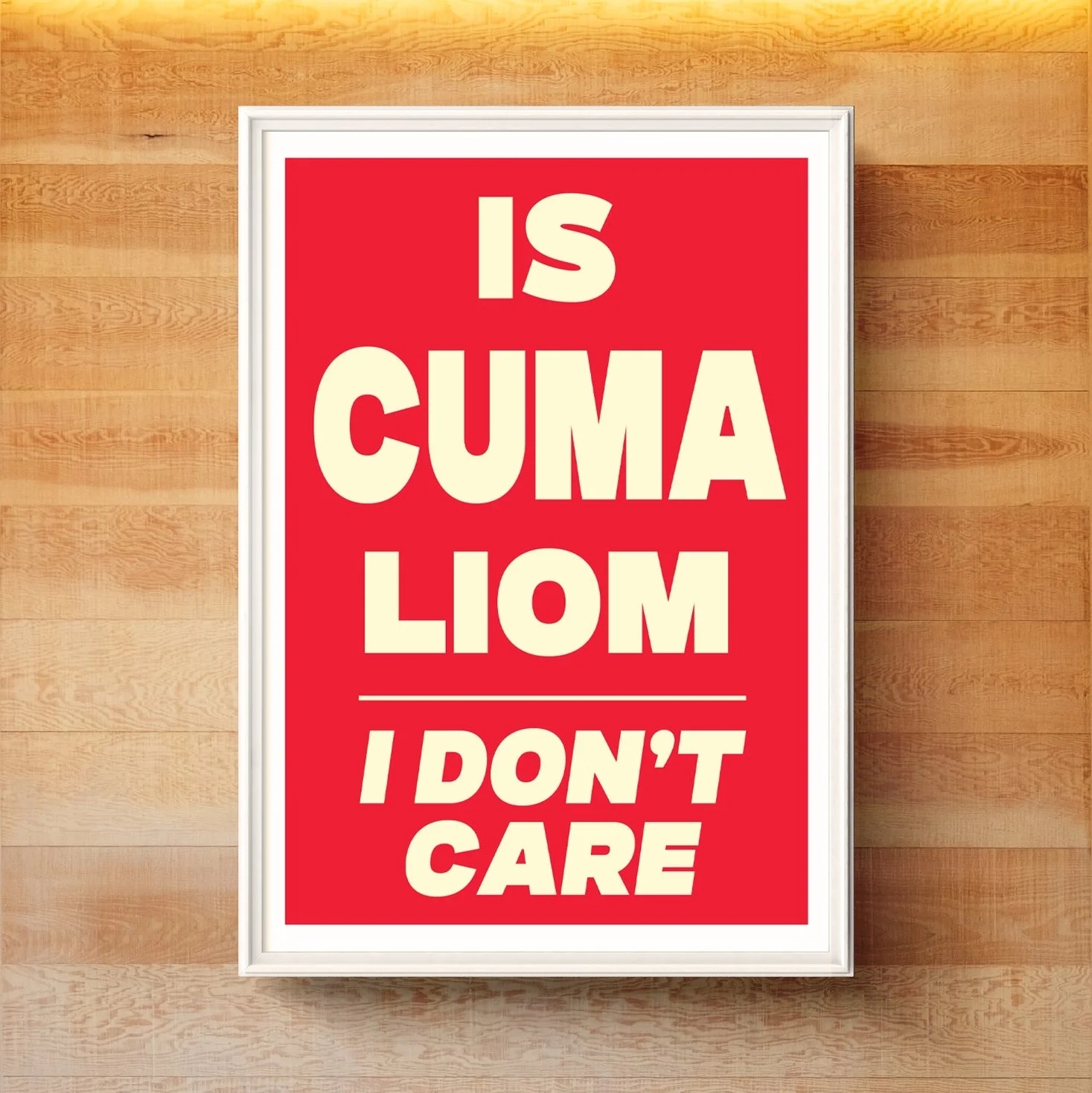 Is Cuma Liom - Framed.jpg