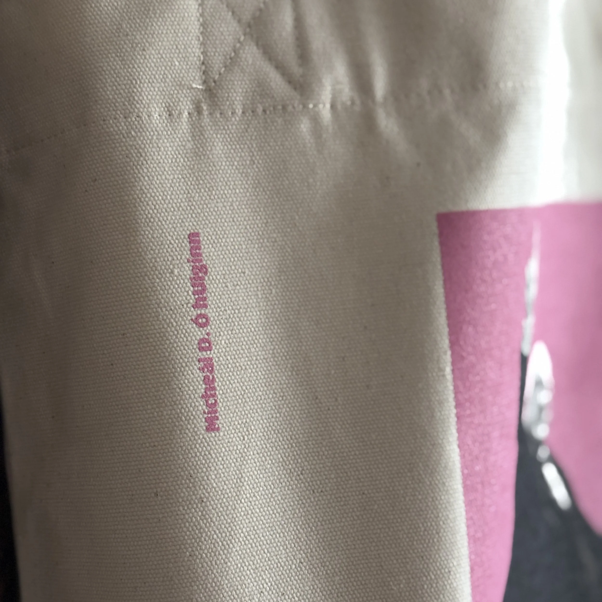 Made by native-Irish (Gaeilc) speakers in West Cork, on Ireland's Wild Atlantic Way. Irish premium tote bag featuring beautiful Michael D Higgins quote. Teanga Ġrá = Love Language.