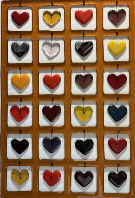 Bowen_Deborah_24 Ways to Love_2025_62x42_Kiln formed glass.jpeg