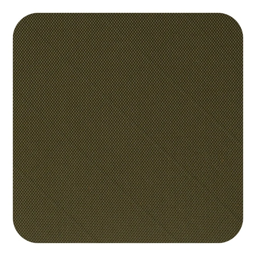 Texture de tissu ou de matériau synthétique en couleur olive avec un motif en maillage fin