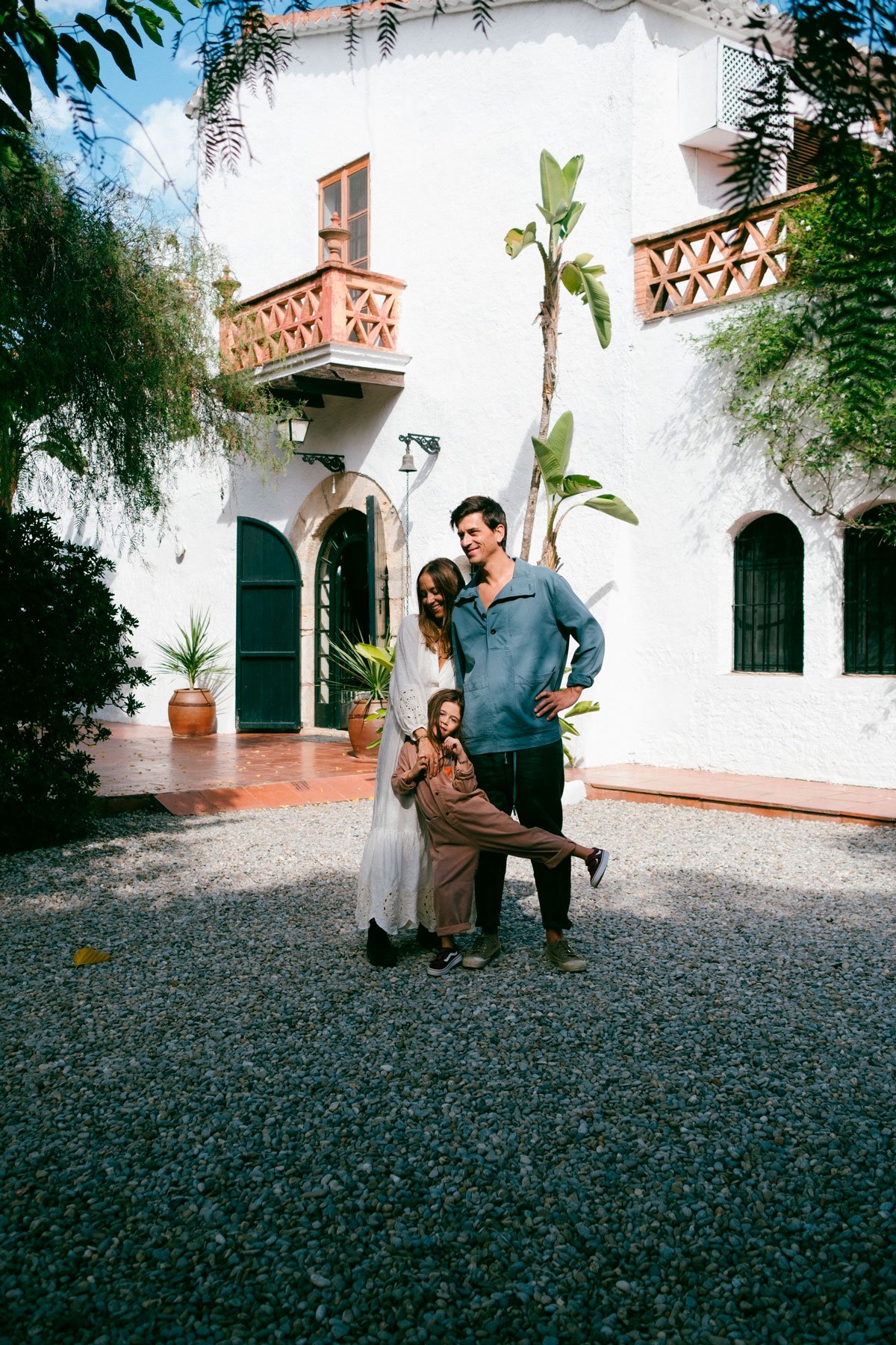 Martin, Caroline et Romy, your hosts at Can Pares