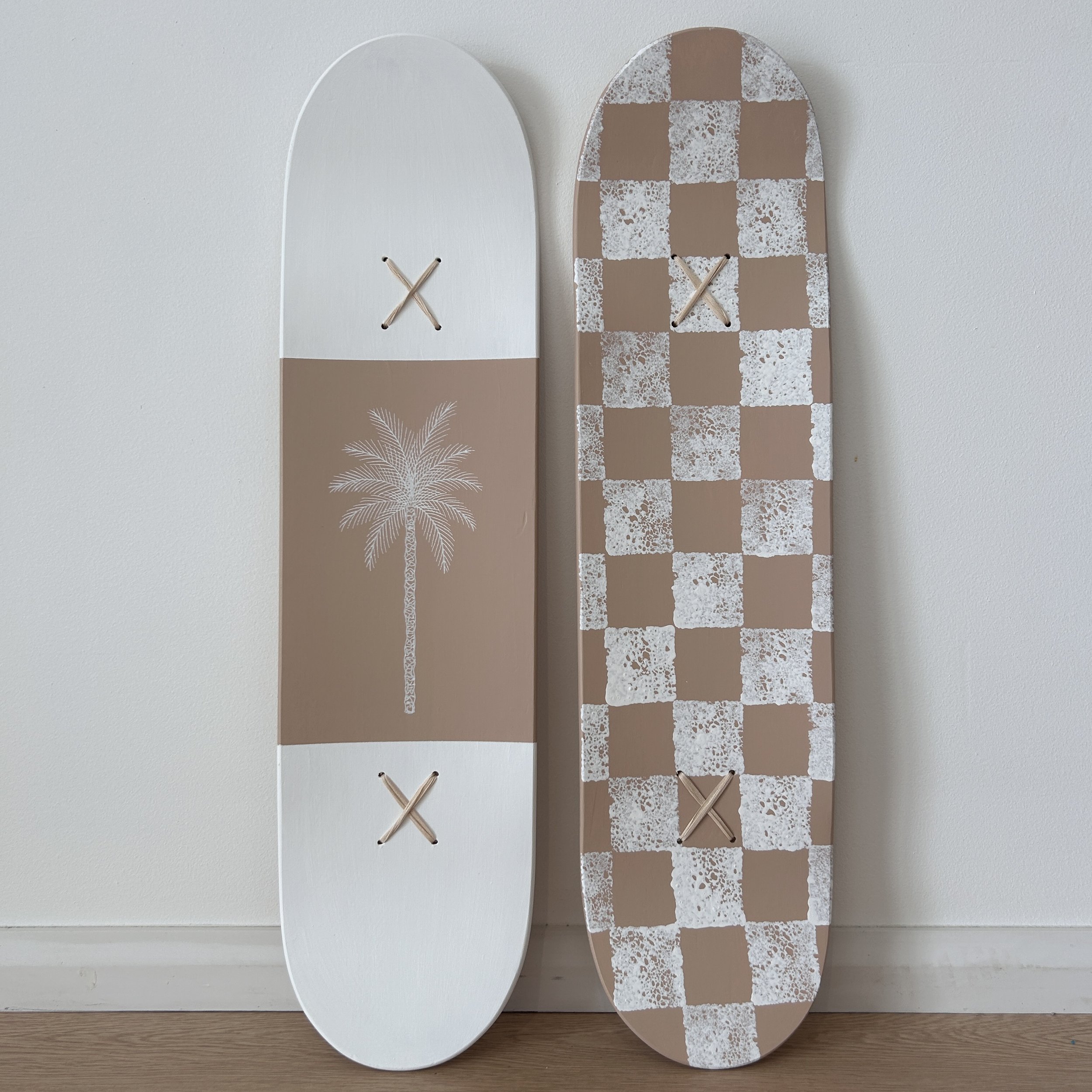 DECK SET - White X Bisque