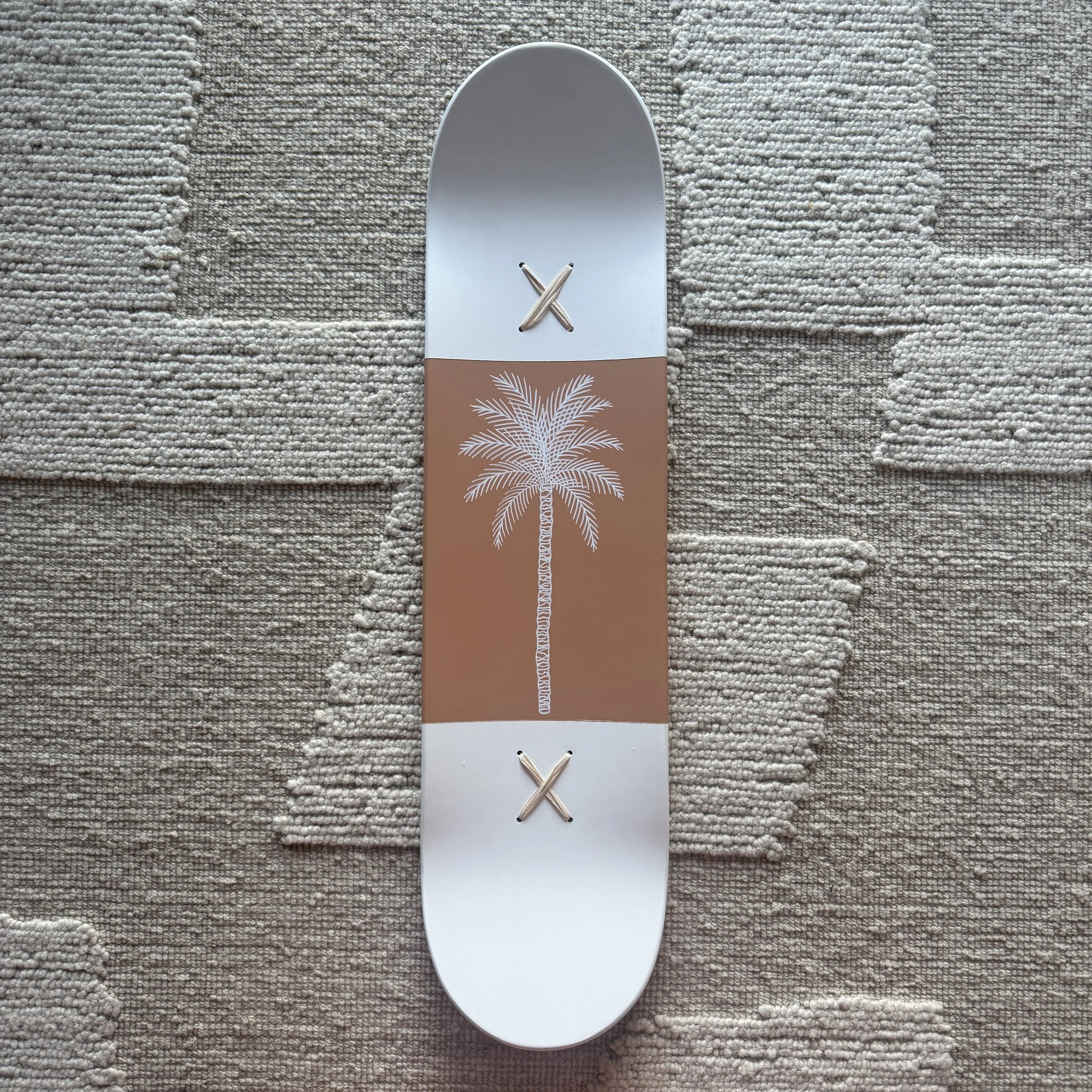 DECK  - White X Terracotta