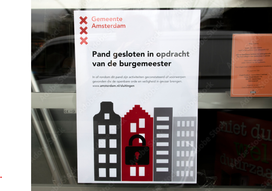 Onrechtmatige sluiting bedrijfspand; vergoeding gederfde huurinkomsten door burgemeester