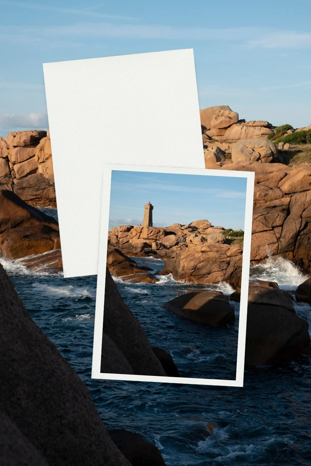 Carte Postale - Côte de Granit Rose