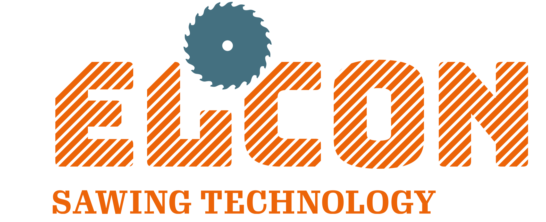 Logotipo de Electrow haciendo referencia a tecnología de corte con sierras de sable.