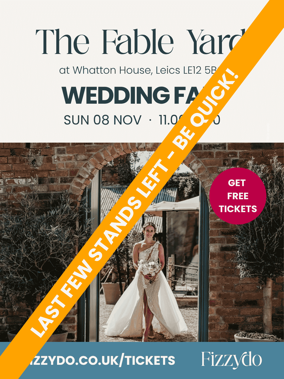 SUN 08 NOV 2026 Fable Yard Wedding Fair
