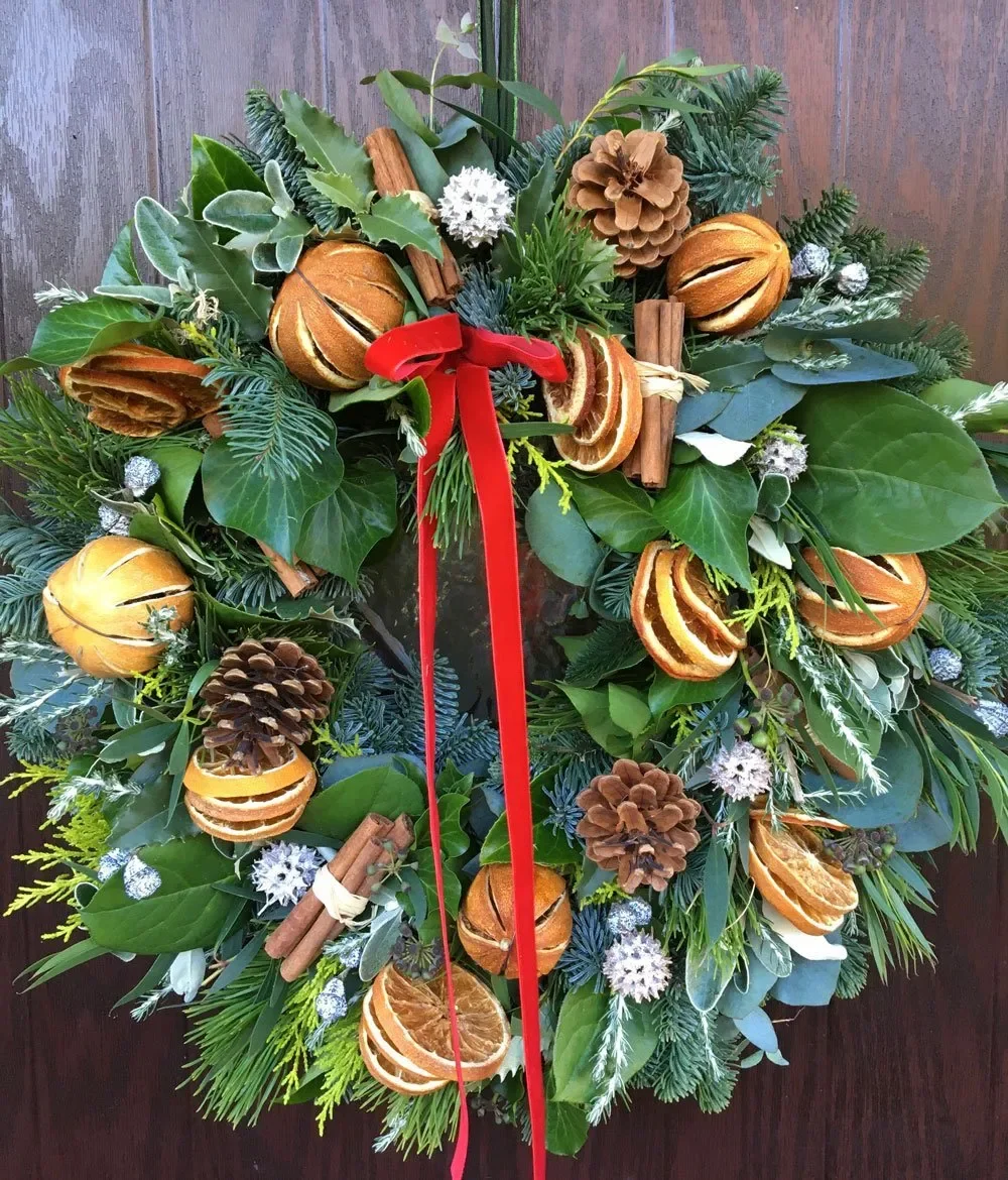 Luxury Festive Wreath Workshop · Lincolnshire