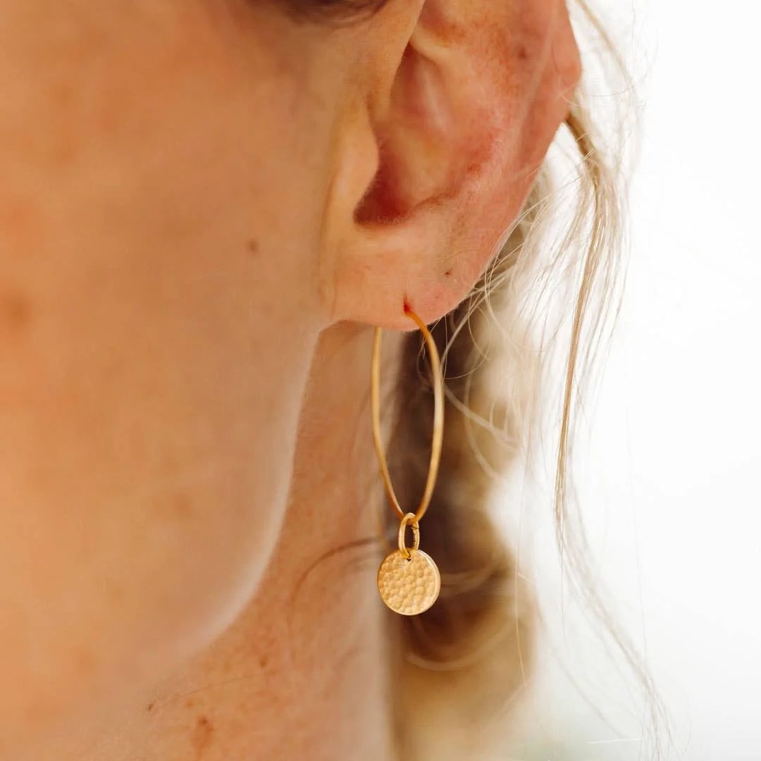 Purpose Gold Coin Earrings 1.jpg