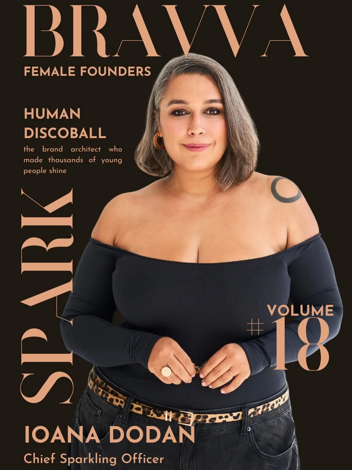 Apparently, I&rsquo;m now Human Discoball &amp; Chief Sparkling Officer. ✨ 🪩

Asta e coperta diplomei de final de incubator BRAVVA și, sincer, sună mai aproape de cine sunt dec&acirc;t orice funcție &bdquo;serioasă&rdquo; din LinkedIn.

Păstrez titl