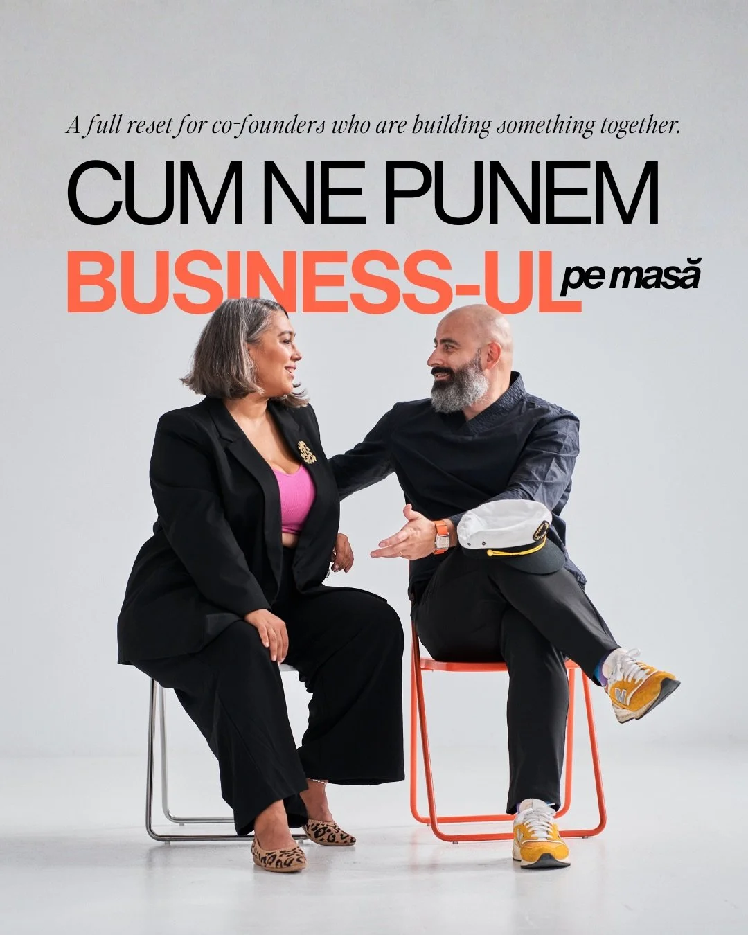 Dacă ești și partener de viață și partener de business, am o veste: dragostea nu ține loc de claritate pe termen lung. But we have a fix!

Noi, #thedodans, suntem &icirc;mpreună de 20 de ani și lucrăm &icirc;mpreună de peste 10 @fab_squad_studio .
Și