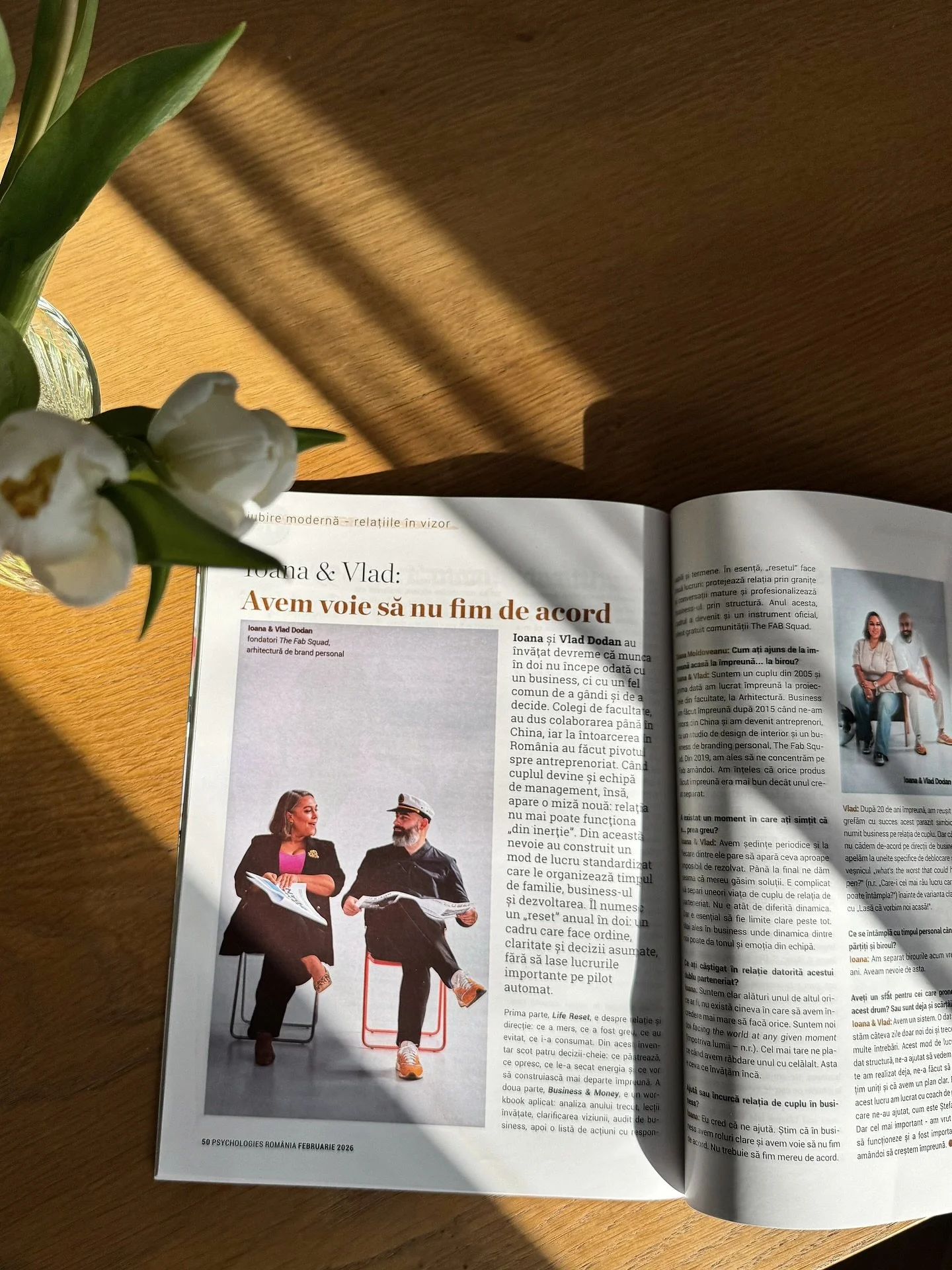 Cel mai rapid MBA emoțional pe care &icirc;l poți face e să fii &icirc;n business cu omul cu care &icirc;mparți patul.

Toată lumea vede pozele frumoase, ședințele foto, &ldquo;couple goals&rdquo;, &bdquo;power couple&rdquo;. Bla bla, 3ullsh*t.

Nu v