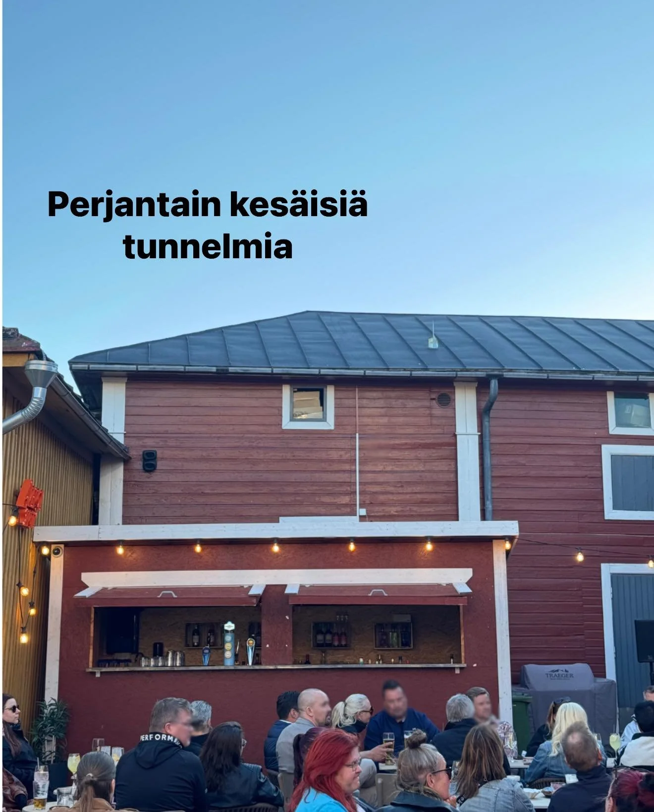 Perjantaina p&auml;&auml;simme nauttimaan kes&auml;isest&auml; tunnelmasta kera hyv&auml;n live-musiikin. Kiitos Samae Koskinen! 

#baarirauma #kes&auml;ilta #livemusiikki