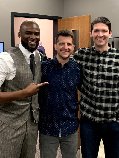 Jerrad Lopes with Matt Chandler