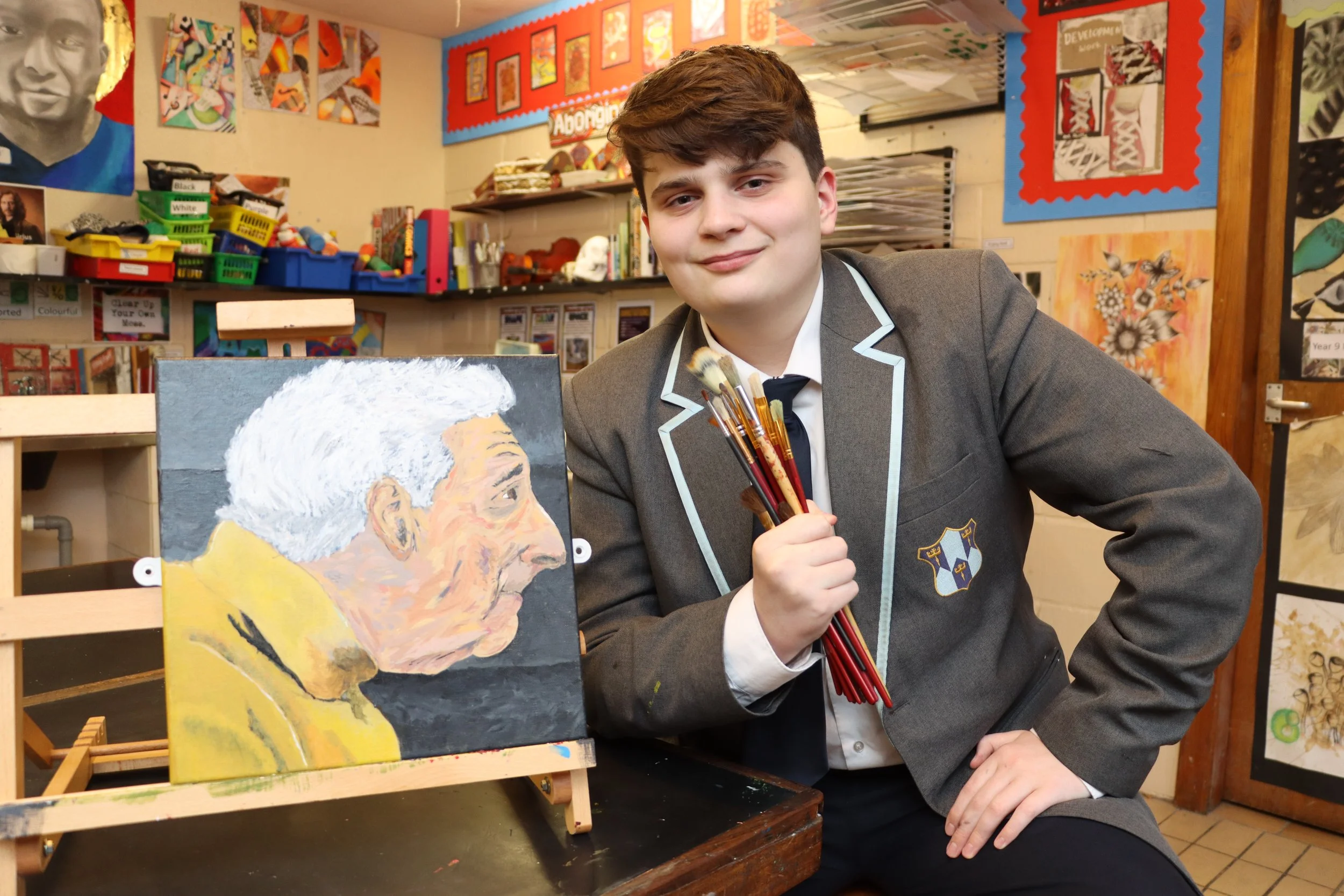 Creative Pupil from Leading Dyslexia School Has Artwork Recognised by Prestigious Royal Birmingham Society of Arts
