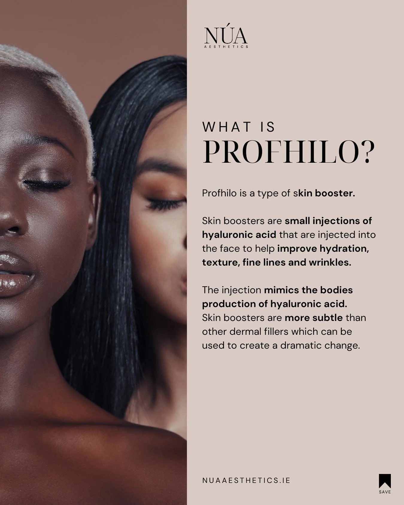 💧 The Secret to Dewy, Youthful Skin? Meet Profhilo! 💧

Tired of dull, sagging, or crepey skin? Say goodbye to dryness and fine lines with Profhilo&mdash;the revolutionary injectable that works from within to:

✨ Boost hydration
✨ Smooth fine lines

