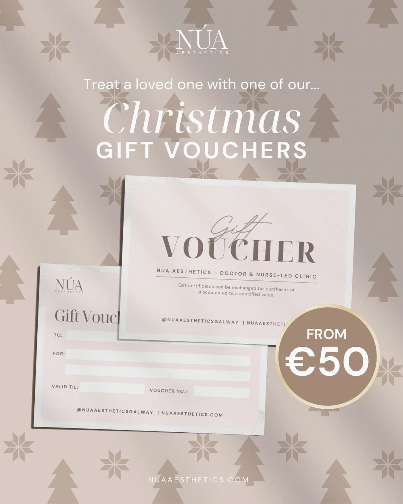 Give the Gift of Glowing Skin this Christmas 💫❄️

It&rsquo;s just over a week until Christmas! Have you any last-minute gift shopping to do? 

Our gift vouchers are the perfect present for a friend, family member or loved one! Redeemable against pro