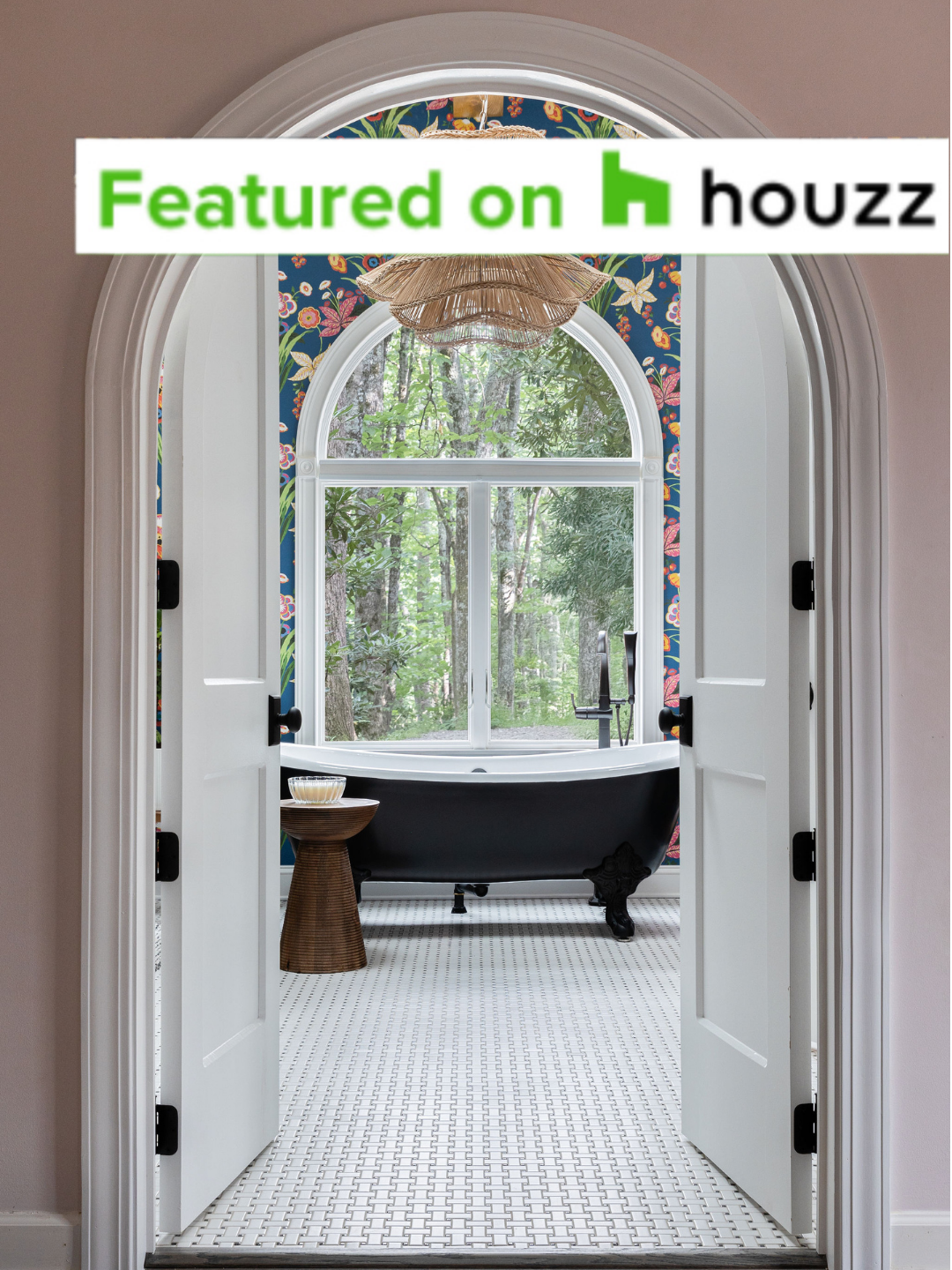 10 Soothing Spa-Like Bathtub Setups | Houzz | Featuring CoCreative Interiors and Misty Molloy