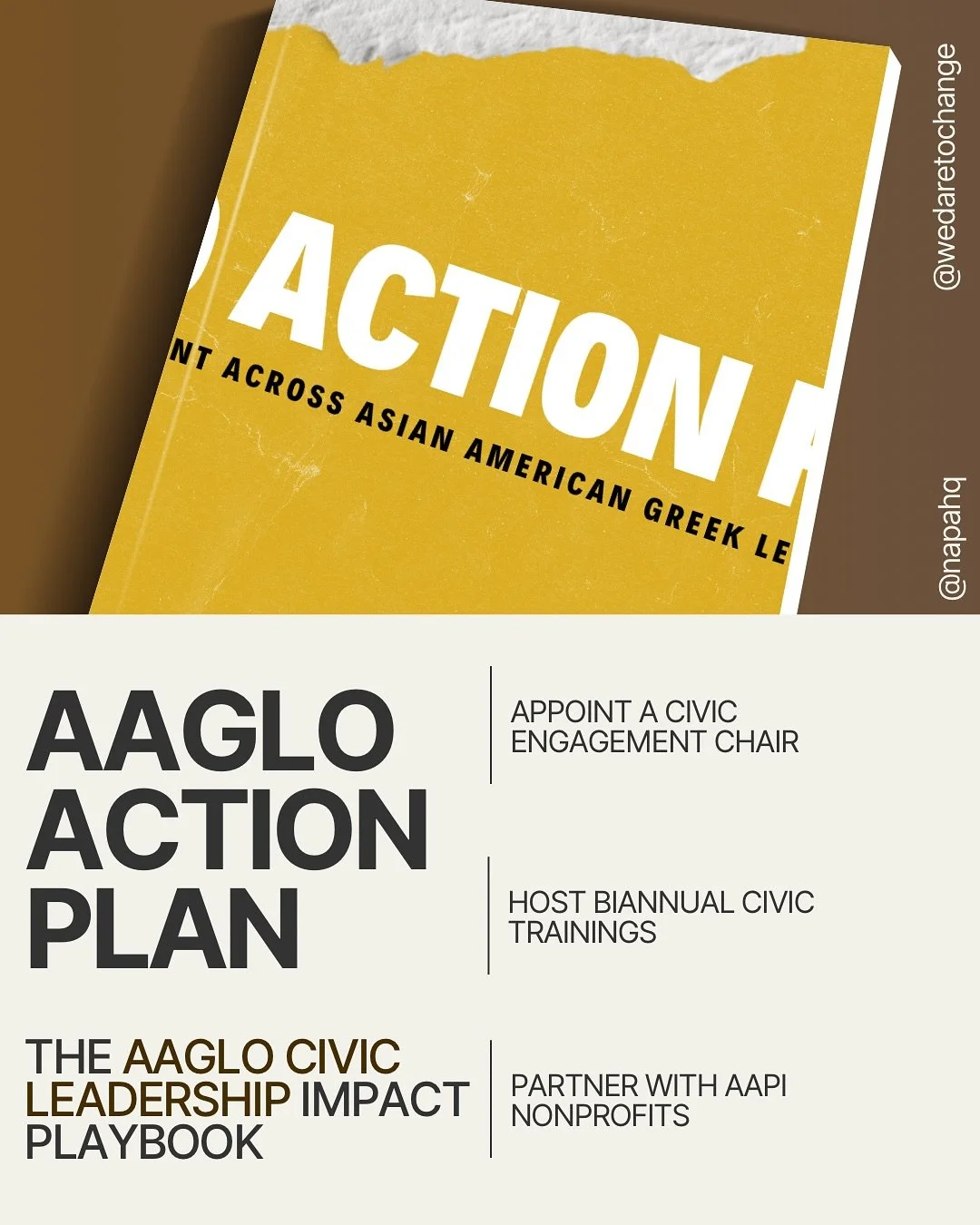Our founders built legacies of service. Now we build legacies of power.

For too long, AAPI Greek life has been left out of national conversations about civic engagement. But here&rsquo;s the truth:

We are organizing voter drives between class.
We&r