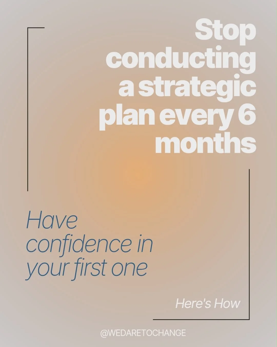 Everyone says they have a strategy.
Very few teams are actually using one.

Because what they built isn&rsquo;t strategy.
It&rsquo;s a document no one touches.

Too many priorities.
No real ownership.
No weekly action.

So work keeps moving&hellip;
b