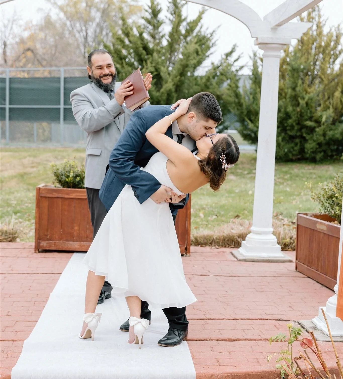 Such a beautiful day!! Congratulations to the Alexander&rsquo;s!! 🤍🤩