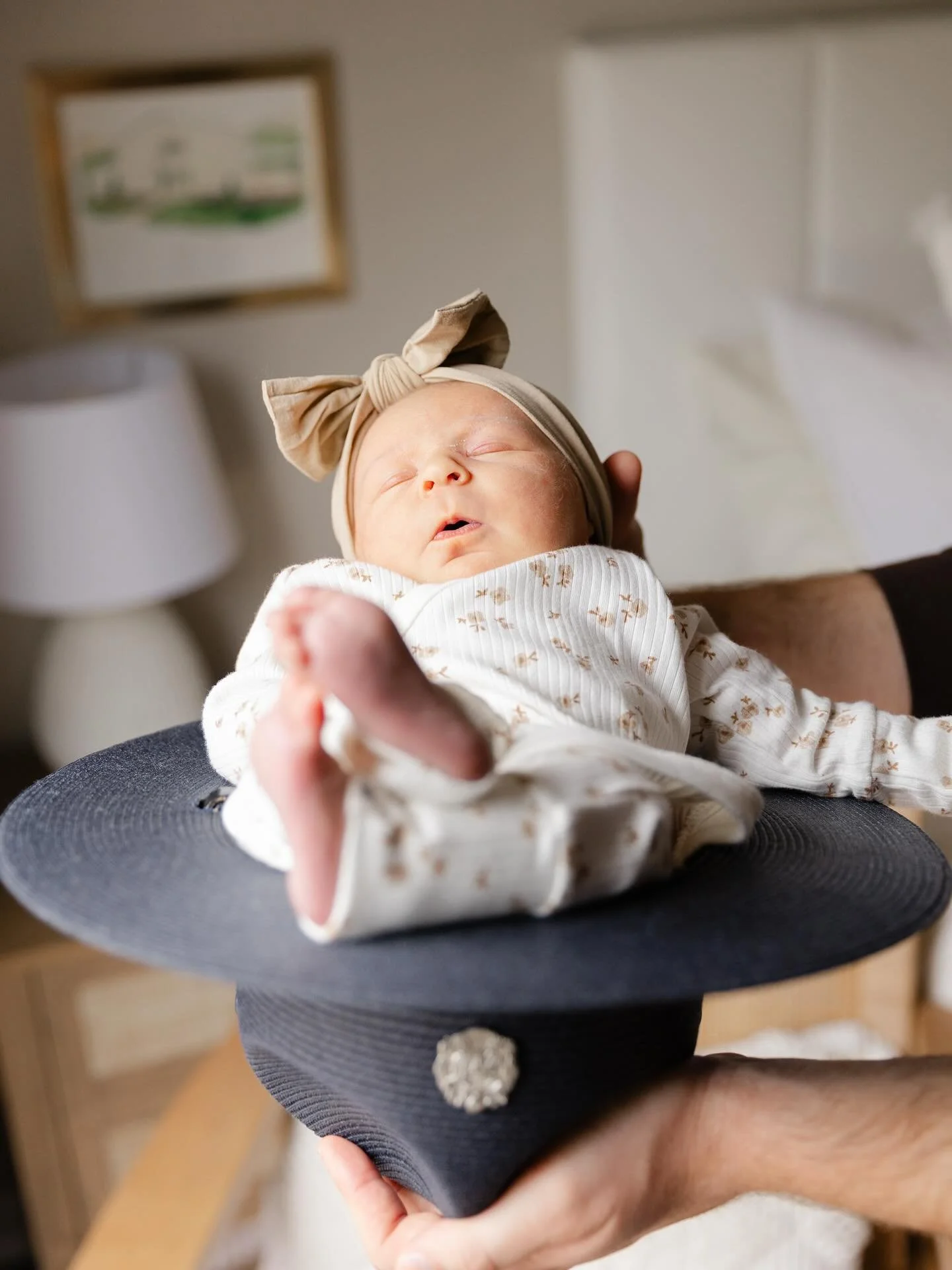 Chilly days call for warm snuggles and tiny toes 🩵 Nothing sweeter than cuddling up with your newborn while the world slows down outside. ❄️🤍

These early days go by so fast &mdash; let&rsquo;s freeze them in the coziest way possible. 🥰🤍