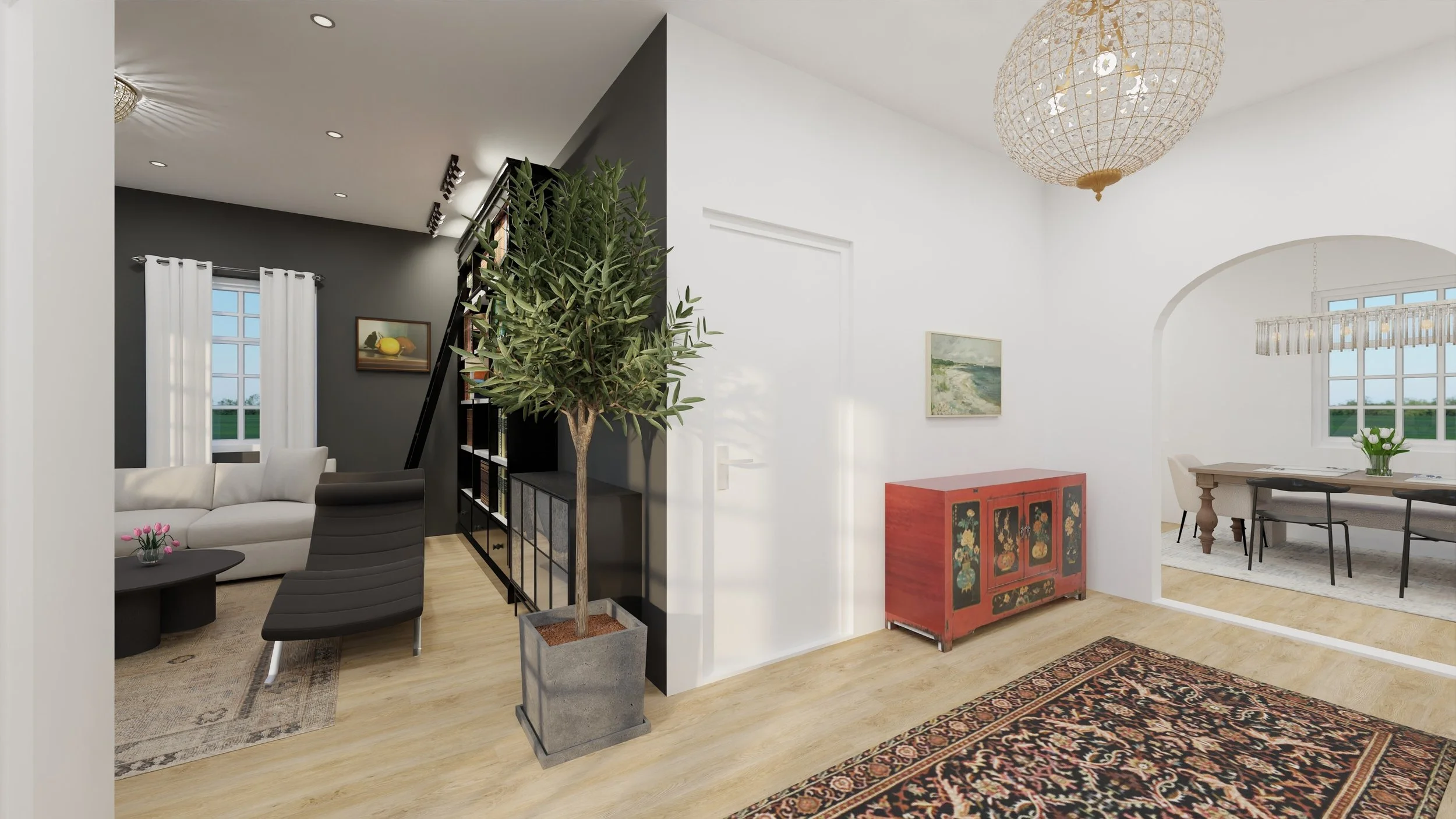 Floorplanner Rendering, Independent Practice- Hallway