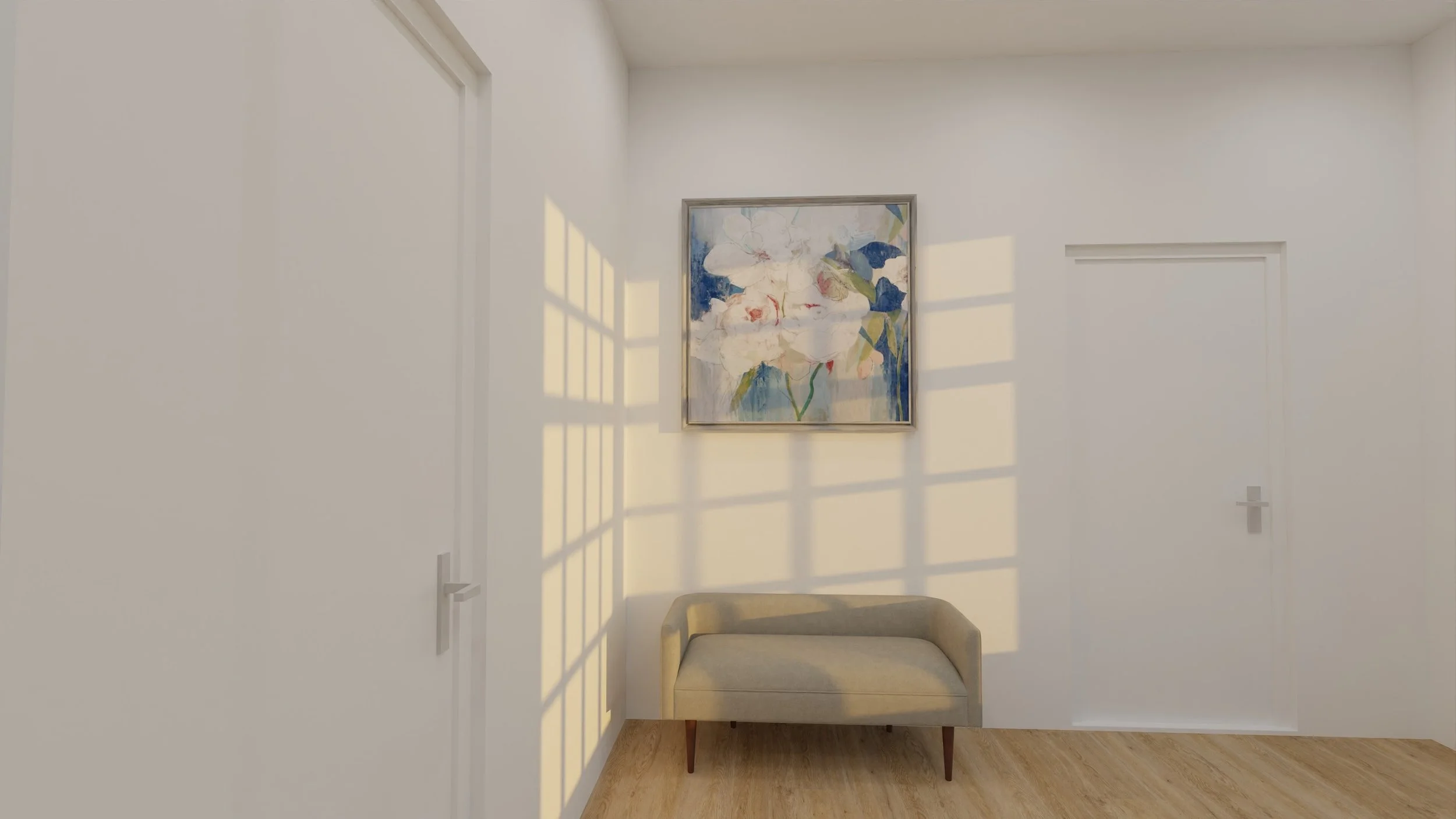 Floorplanner Rendering, Independent Practice- Second Floor Landing