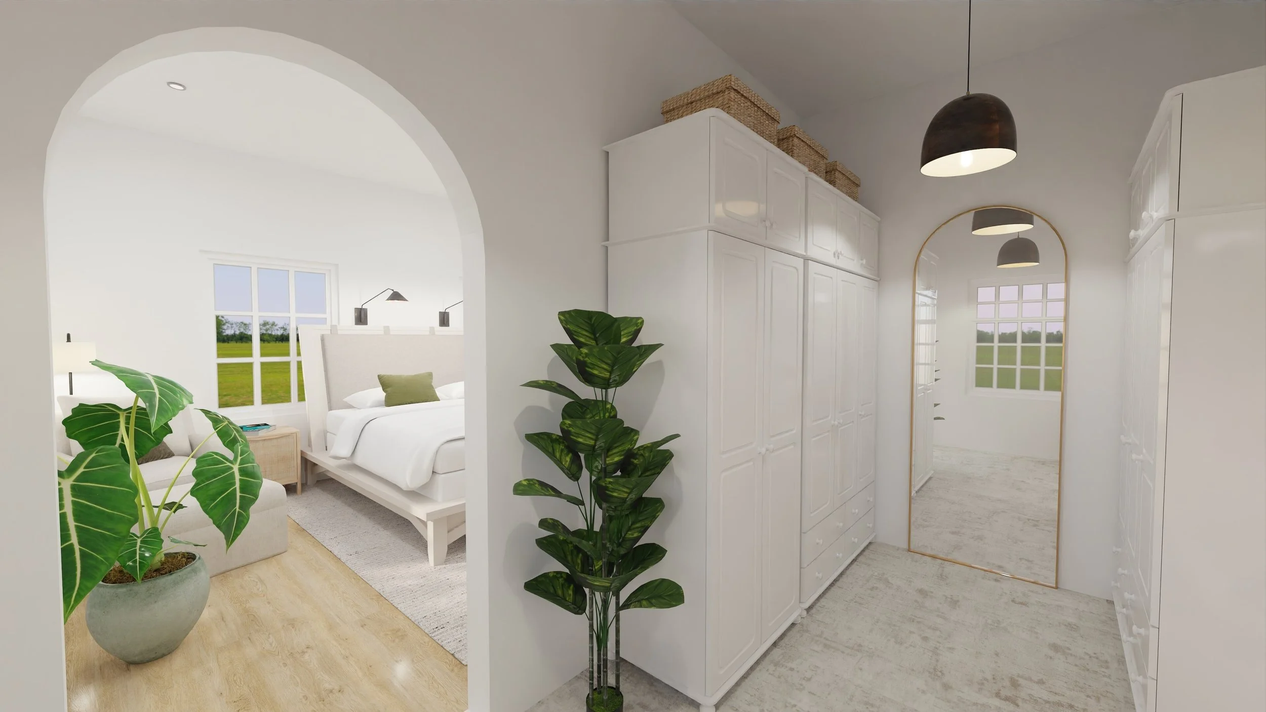 Floorplanner Rendering, Independent Practice- Walk In Closet
