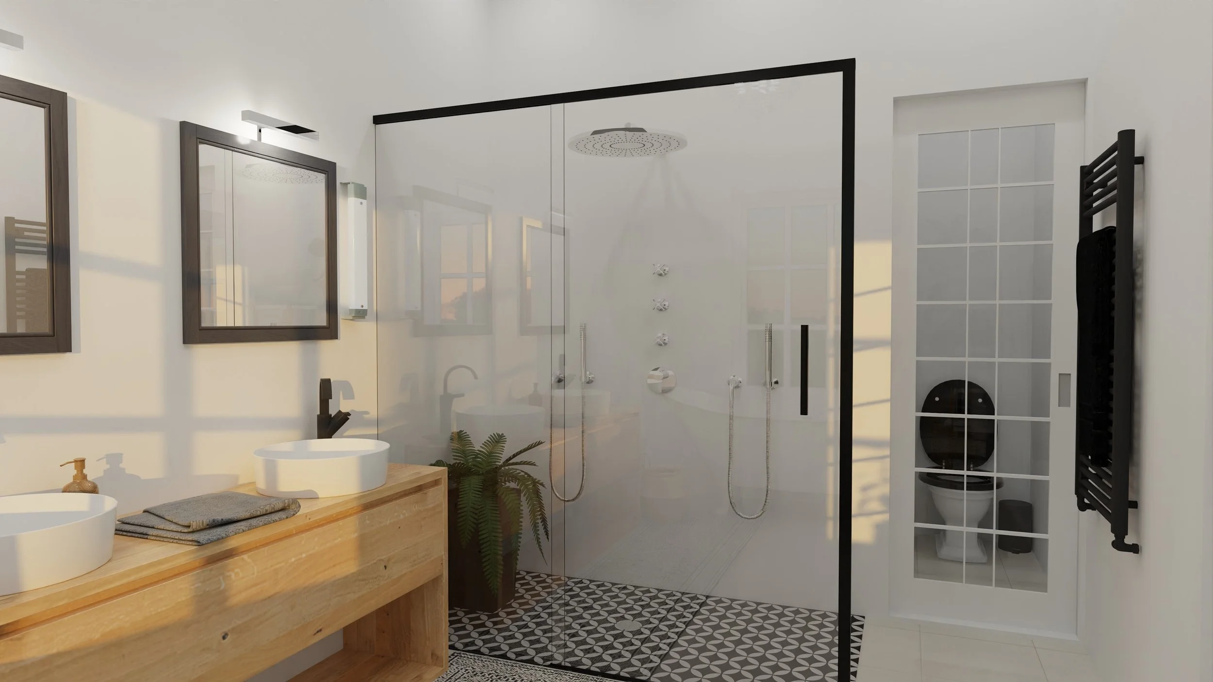 Floorplanner Rendering, Independent Practice- Master Bath