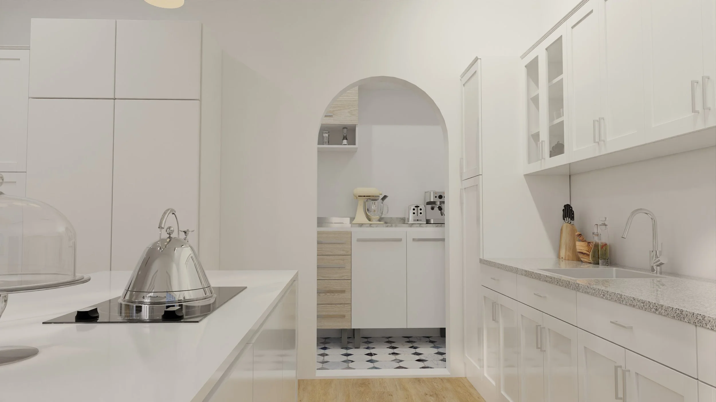 Floorplanner Rendering, Independent Practice- Kitchen