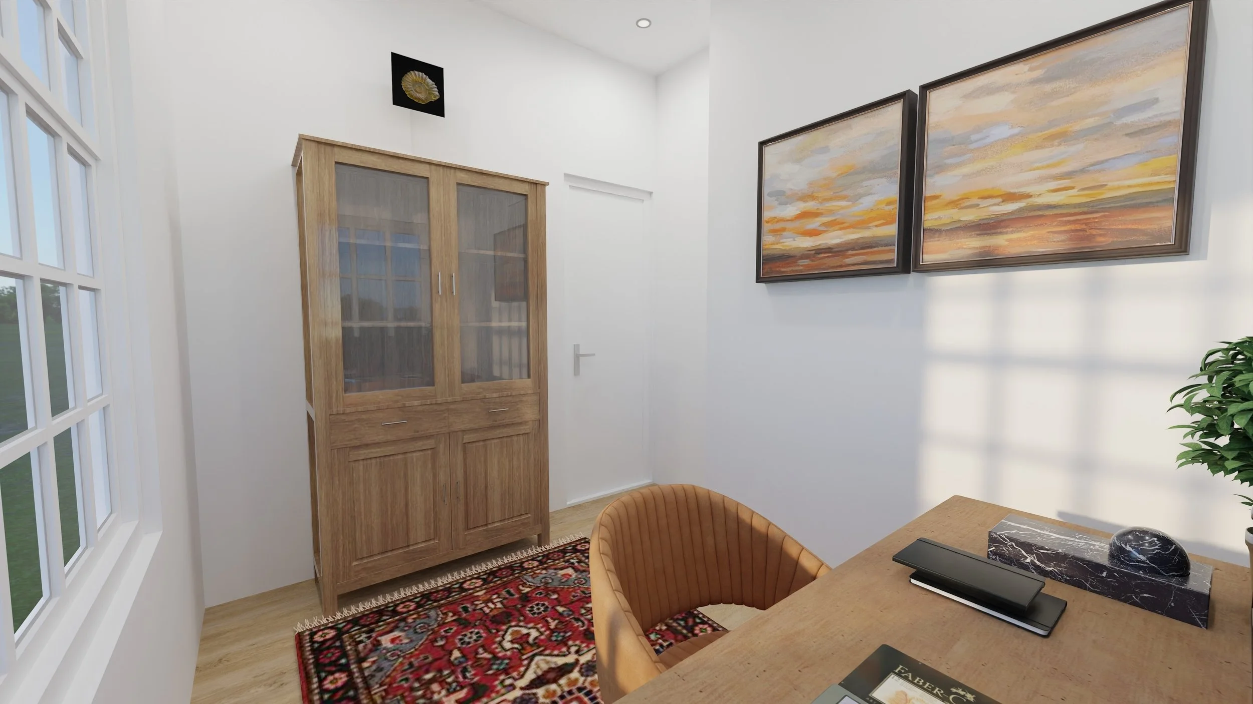 Floorplanner Rendering, Independent Practice- Office