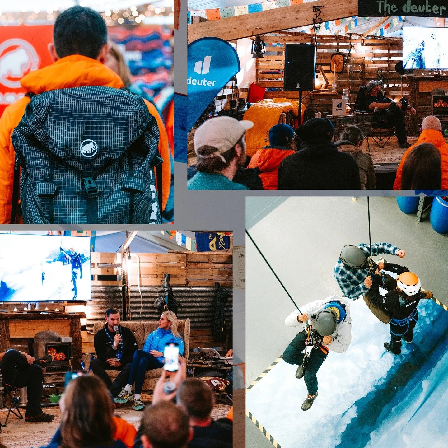 Saturday at @kendalmountainfestival was all about embracing a new face of alpinism 🏔️

We experienced hands-on crevasse resuce sessions with Mammut Mountain School, and learned how Dan Wroe &amp; Kate Mulliner went from that school to climbing their