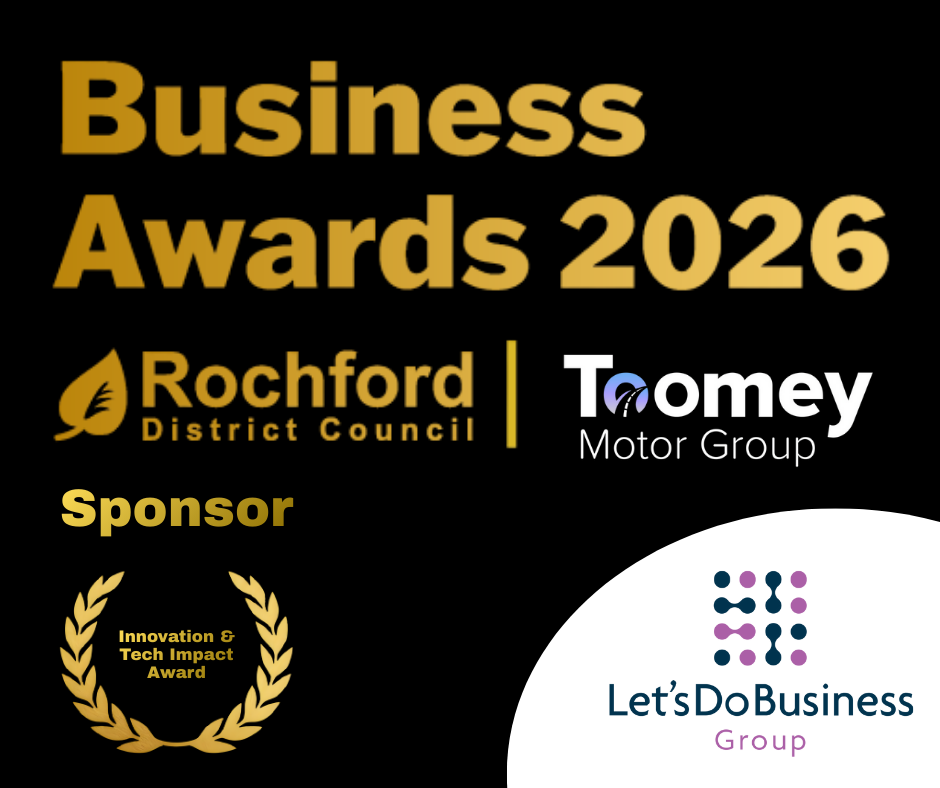 We’re Sponsoring the Innovation &amp; Tech Impact Award at the Rochford District Business Awards 2026!