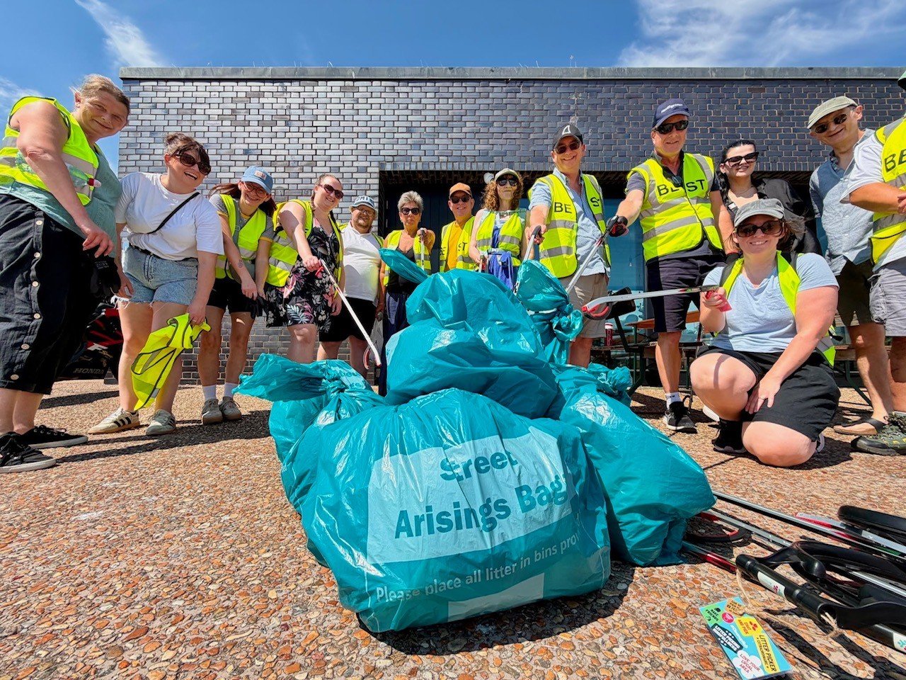Helping to Keep Hastings Coastline Clean