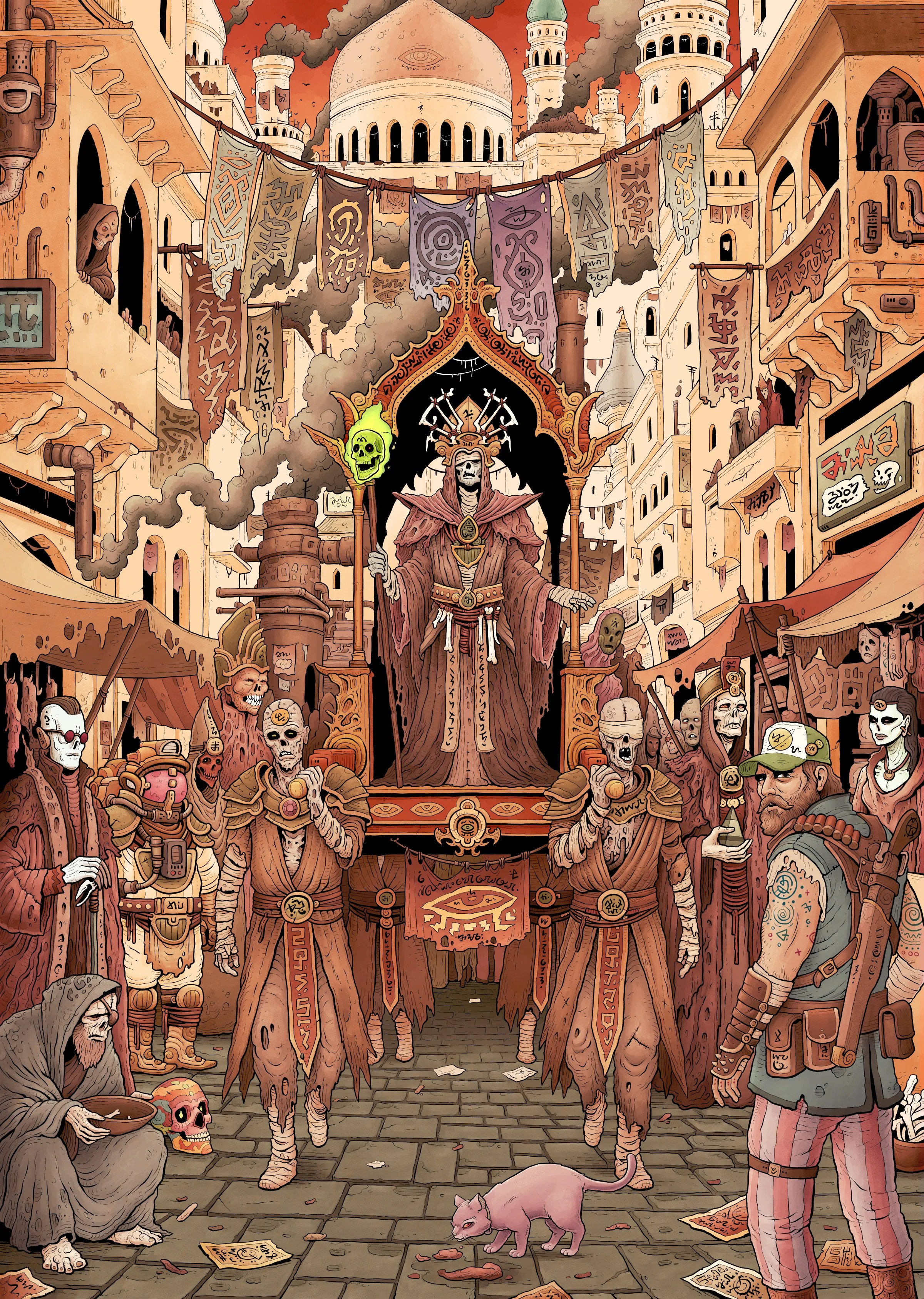 Pre-Order Unholy City of Zeb Giclee Art Print
