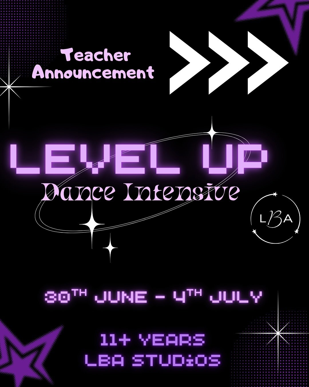Whether you dance for fun or dream of the stage, this week is for YOU!✨ 

Dive into a week of inspiration, growth, and high-energy sessions with top choreographers.

🗓️ Individual day bookings available to customise your experience! Only 10 spaces l
