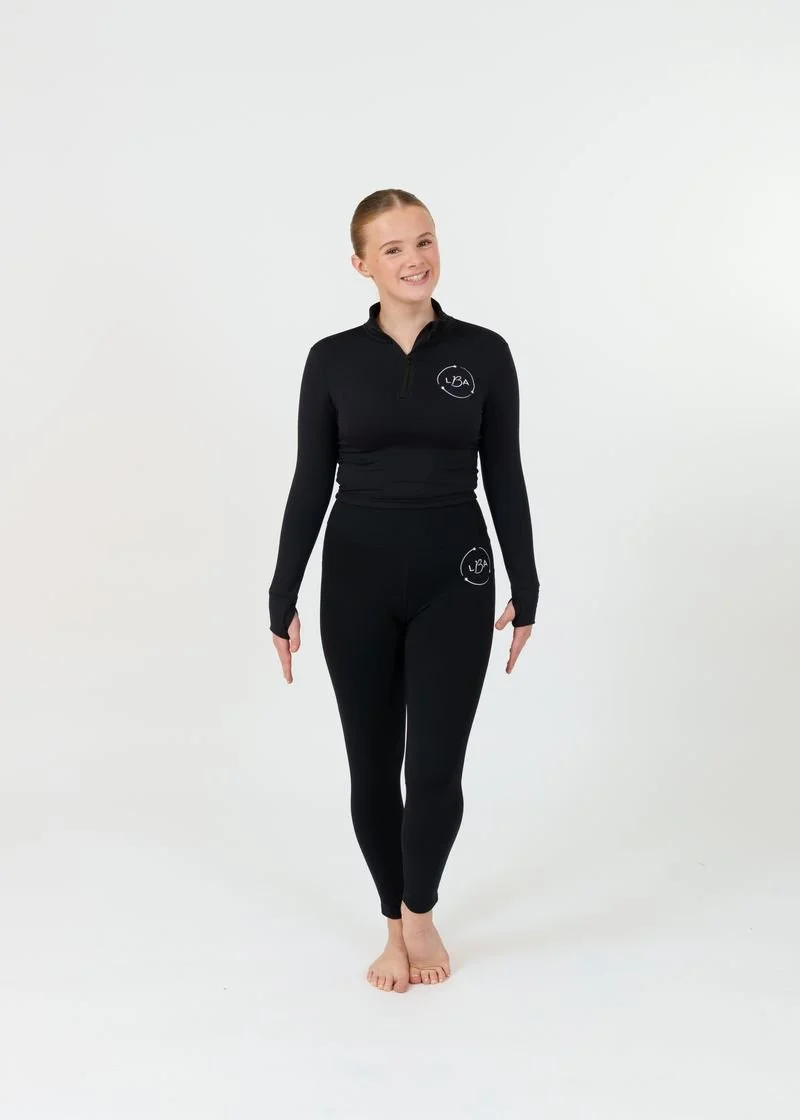 La Belle Basic Training Crop Quarter Zip