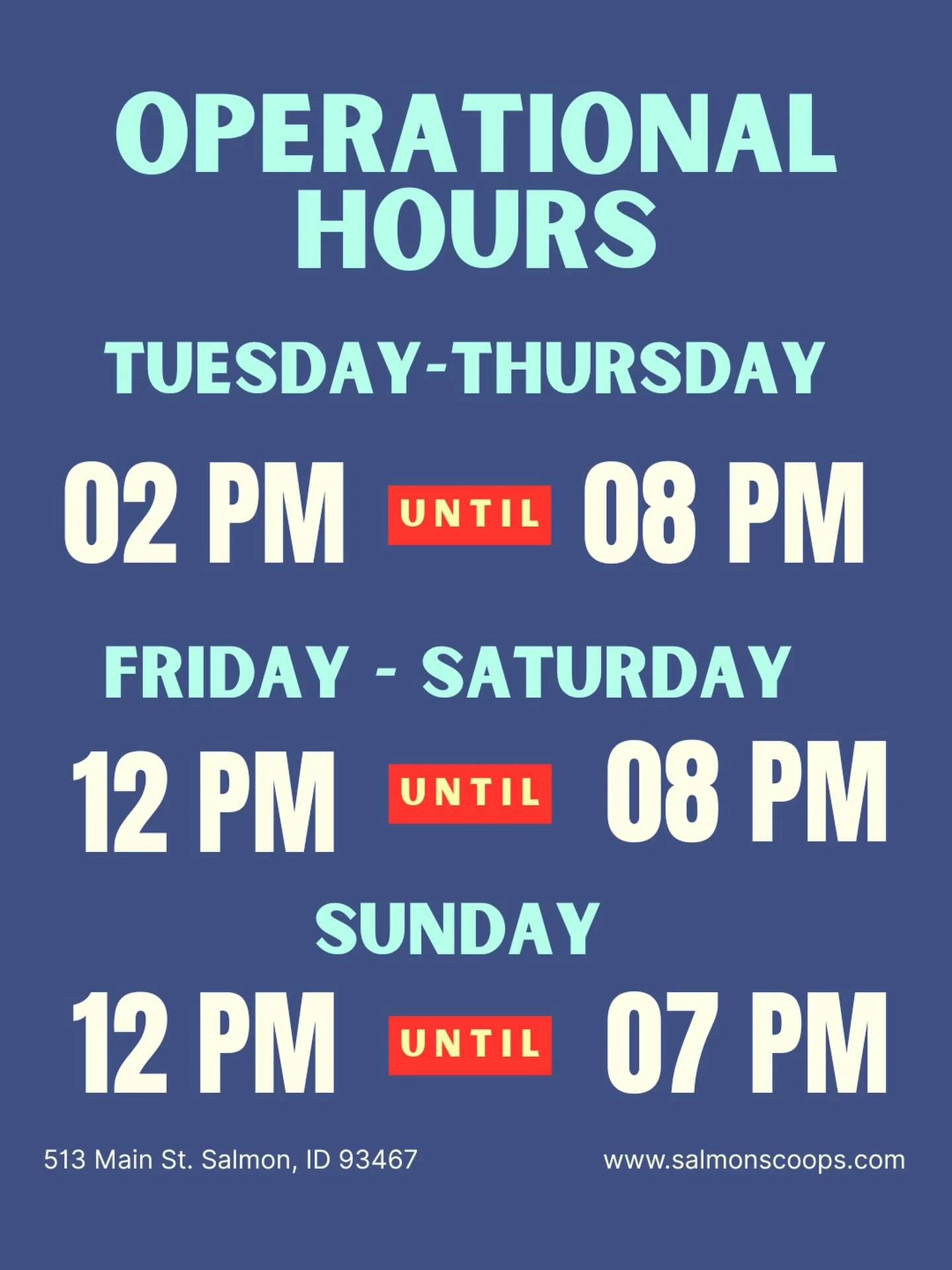 It&rsquo;s that time of year again!! We have officially expanded our hours, because who doesn&rsquo;t love more opportunities to come get ice cream??😎