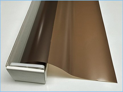 Brown Matte - Etch Window Film